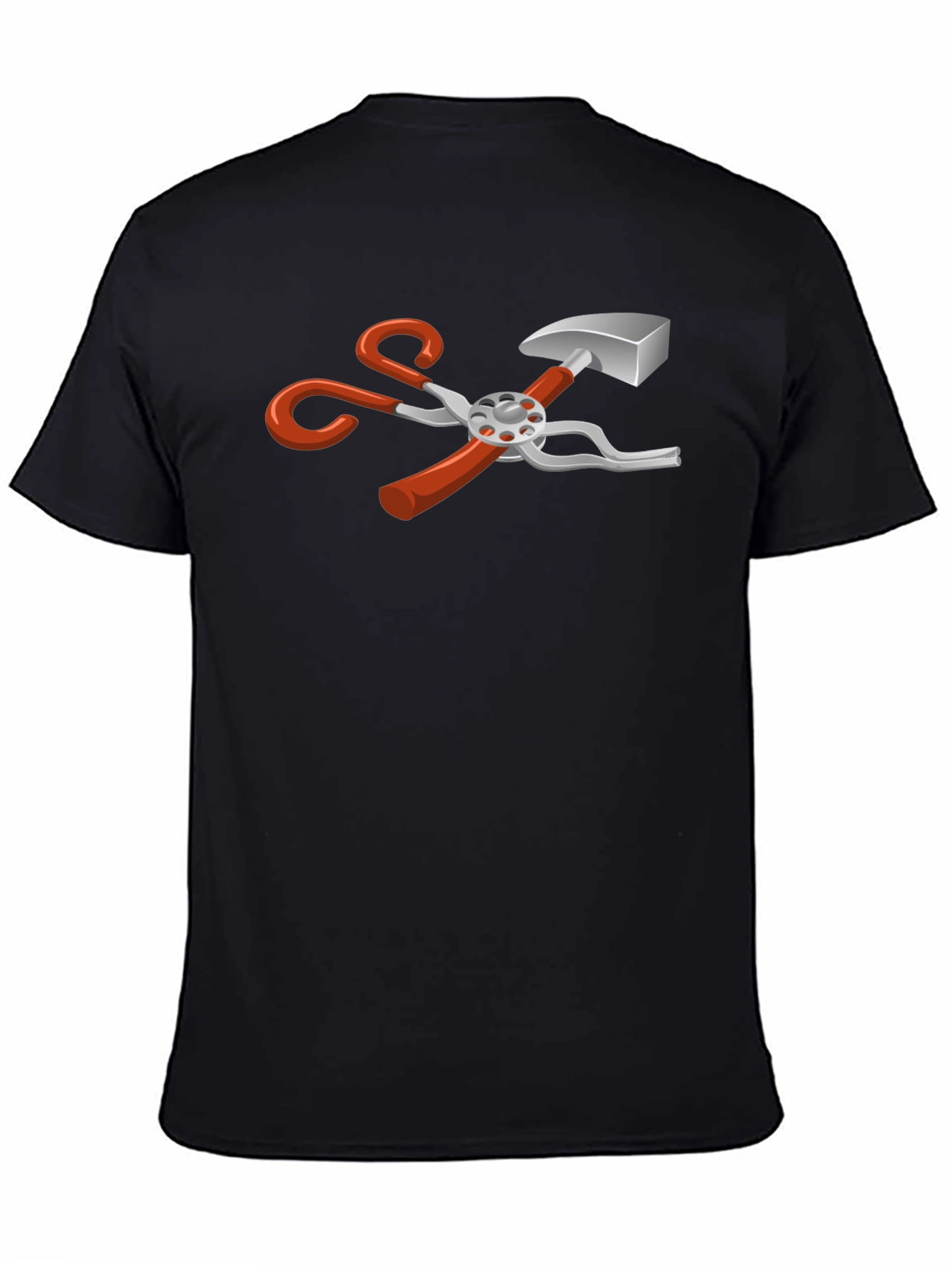 Novelty Tool Graphic Black T-Shirt