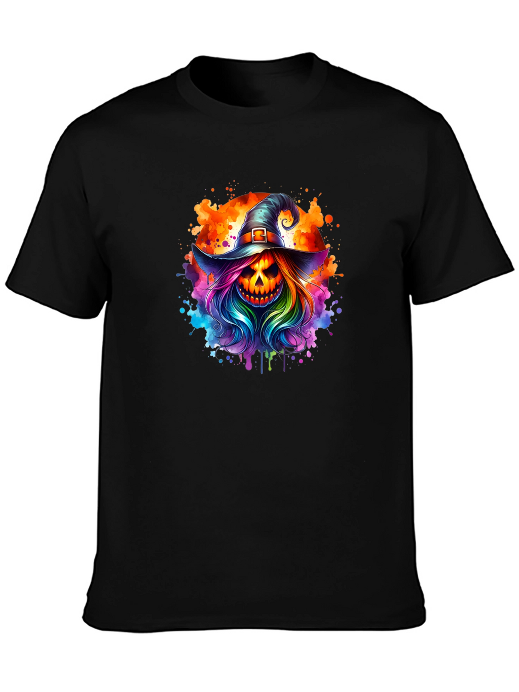 Halloween Witch Pumpkin T-Shirt
