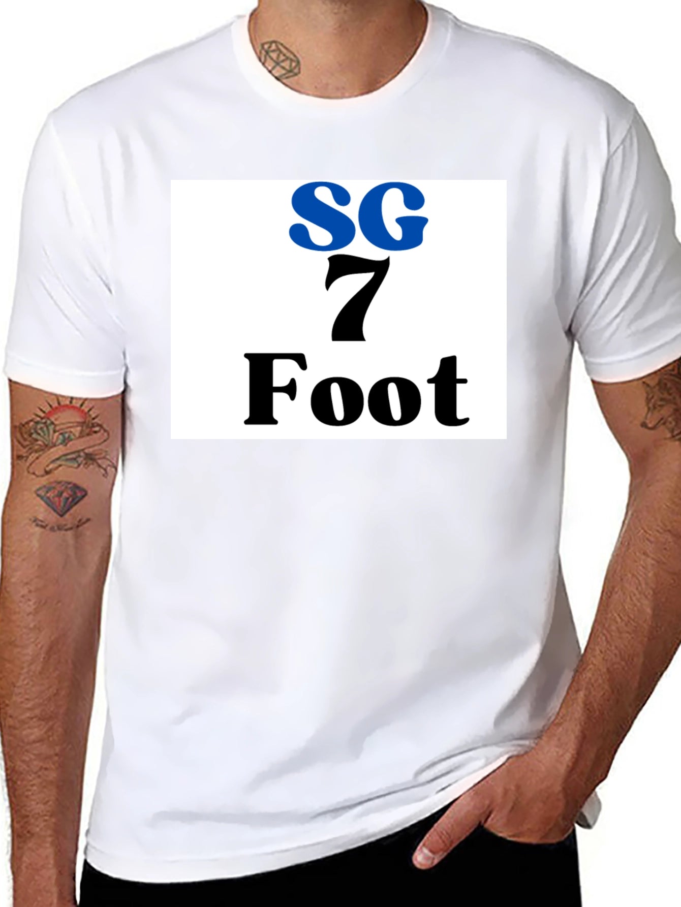 SG 7 Foot T-Shirt - Funny Height Gift