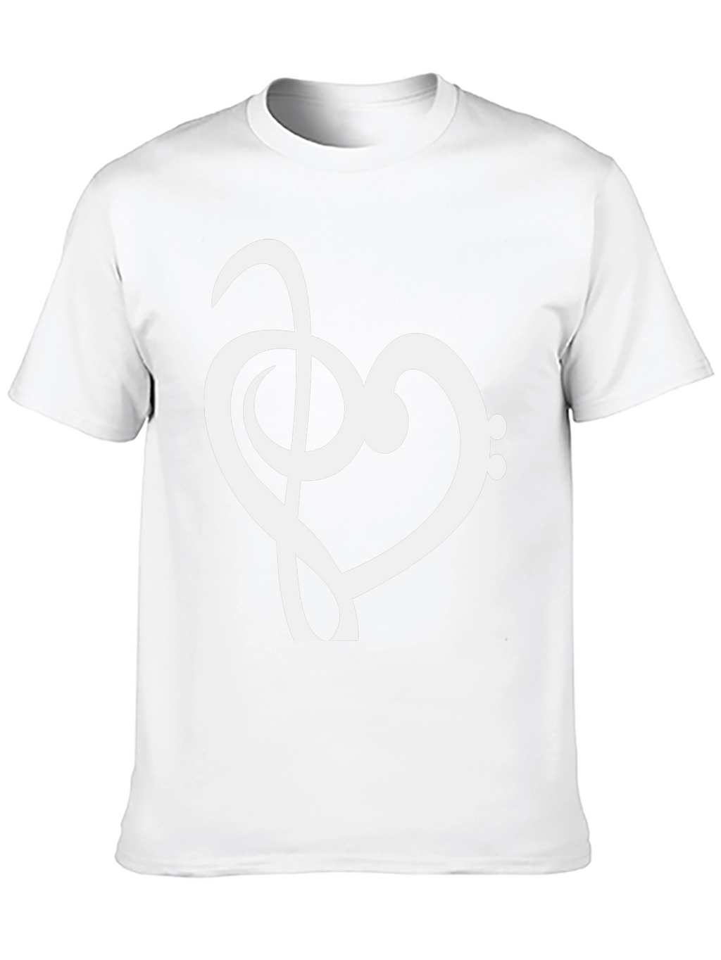 Musical Heart T-Shirt - Black