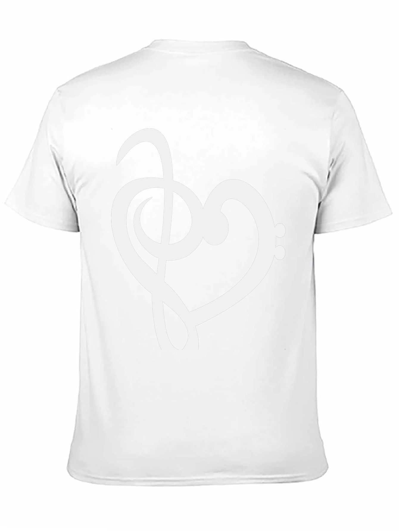 Musical Heart T-Shirt - Black