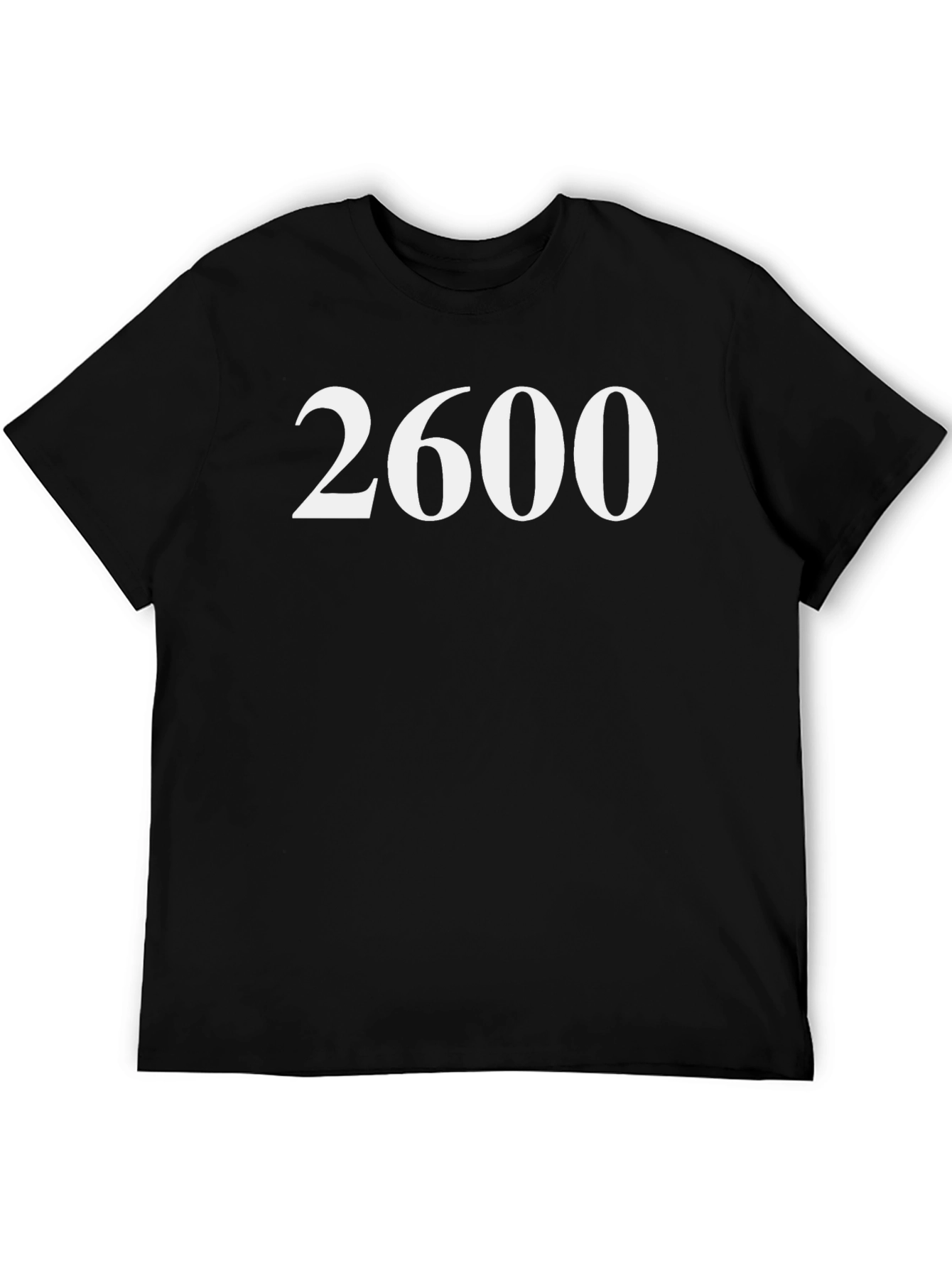 2600 Graphic Tee - Stylish Cotton T-Shirt