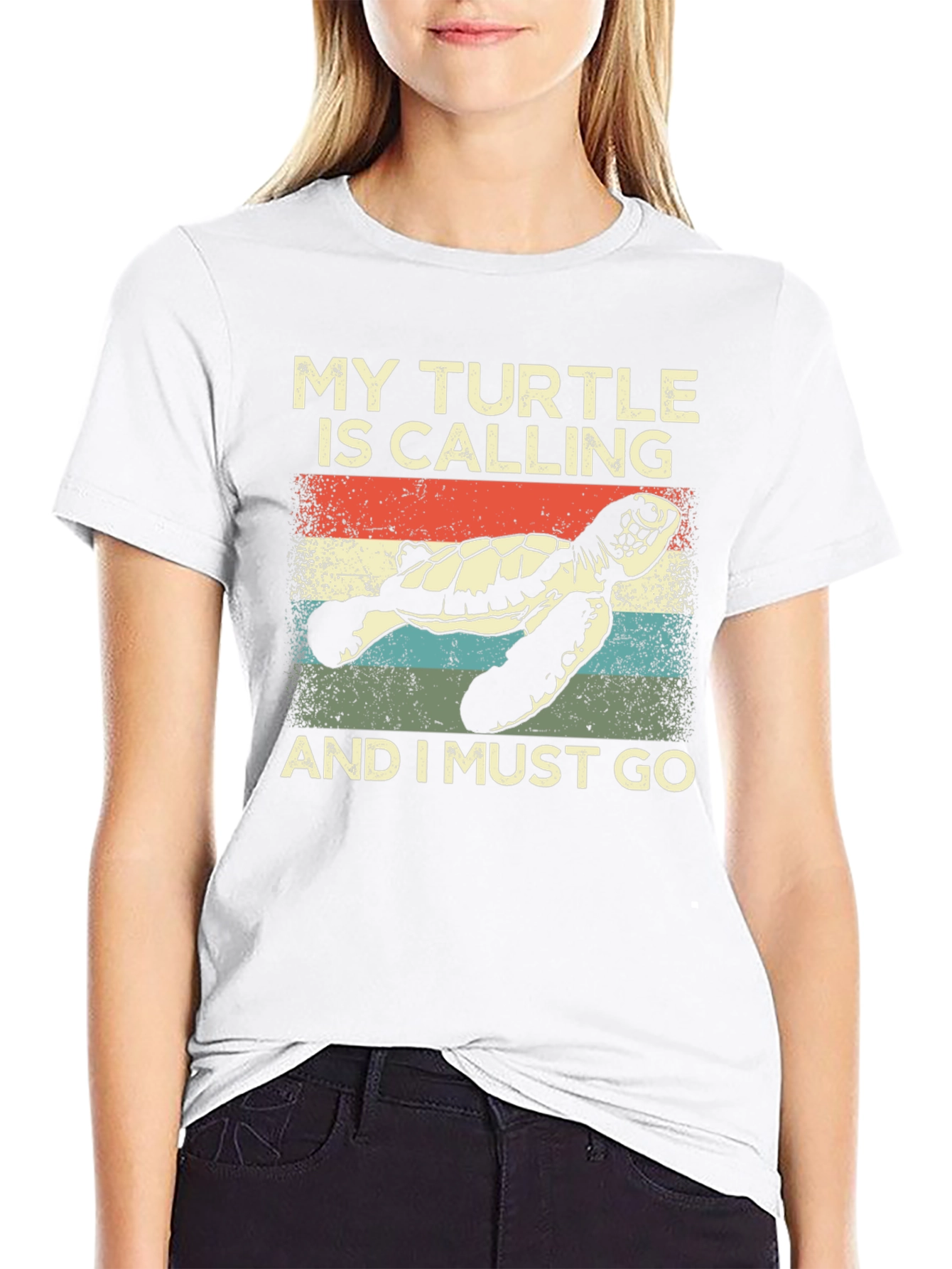 Turtle Calling T-Shirt - Must Go Tee