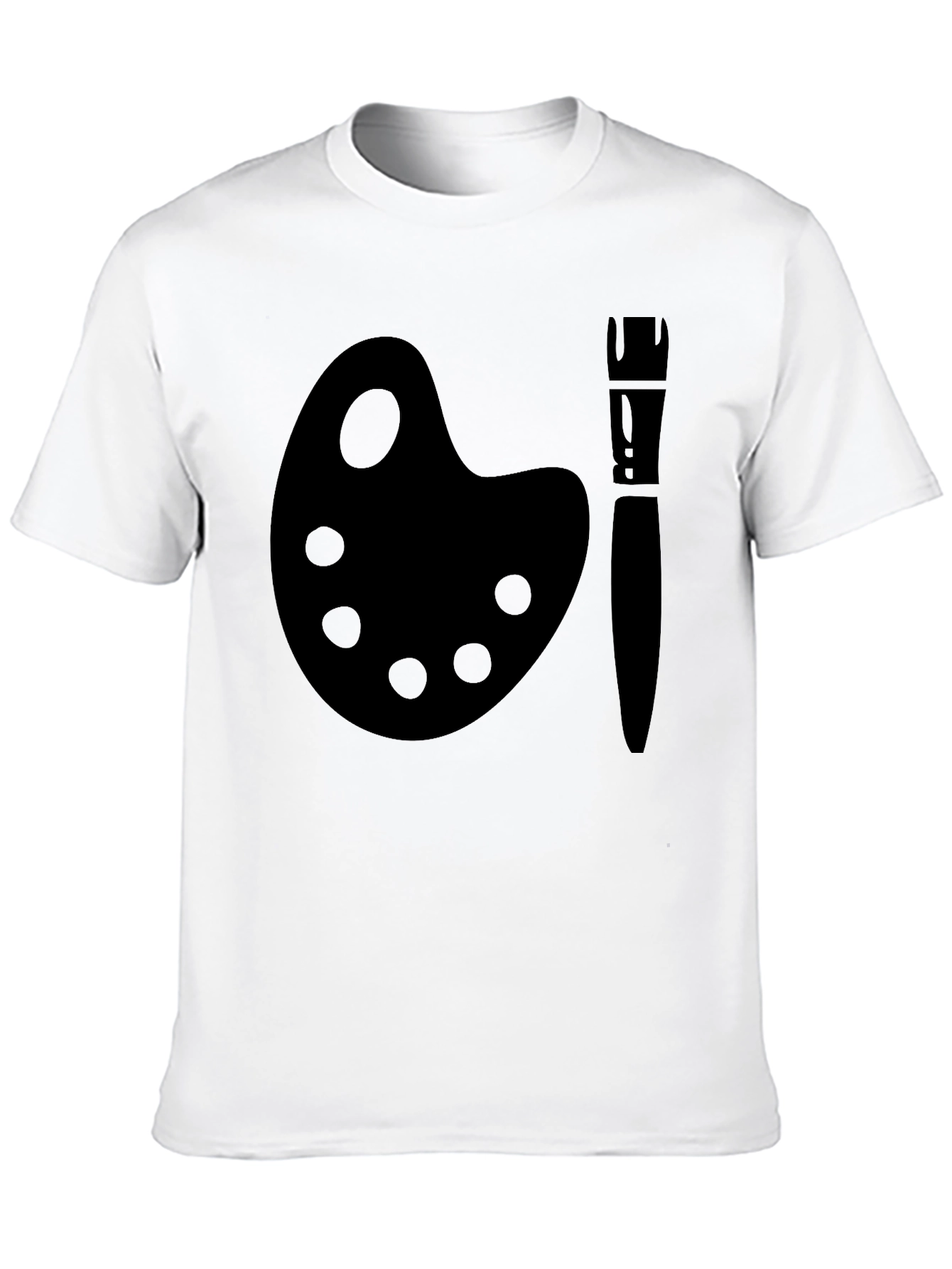Artist Palette Graphic Tee - Black