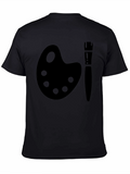 Artist Palette Graphic Tee - Black