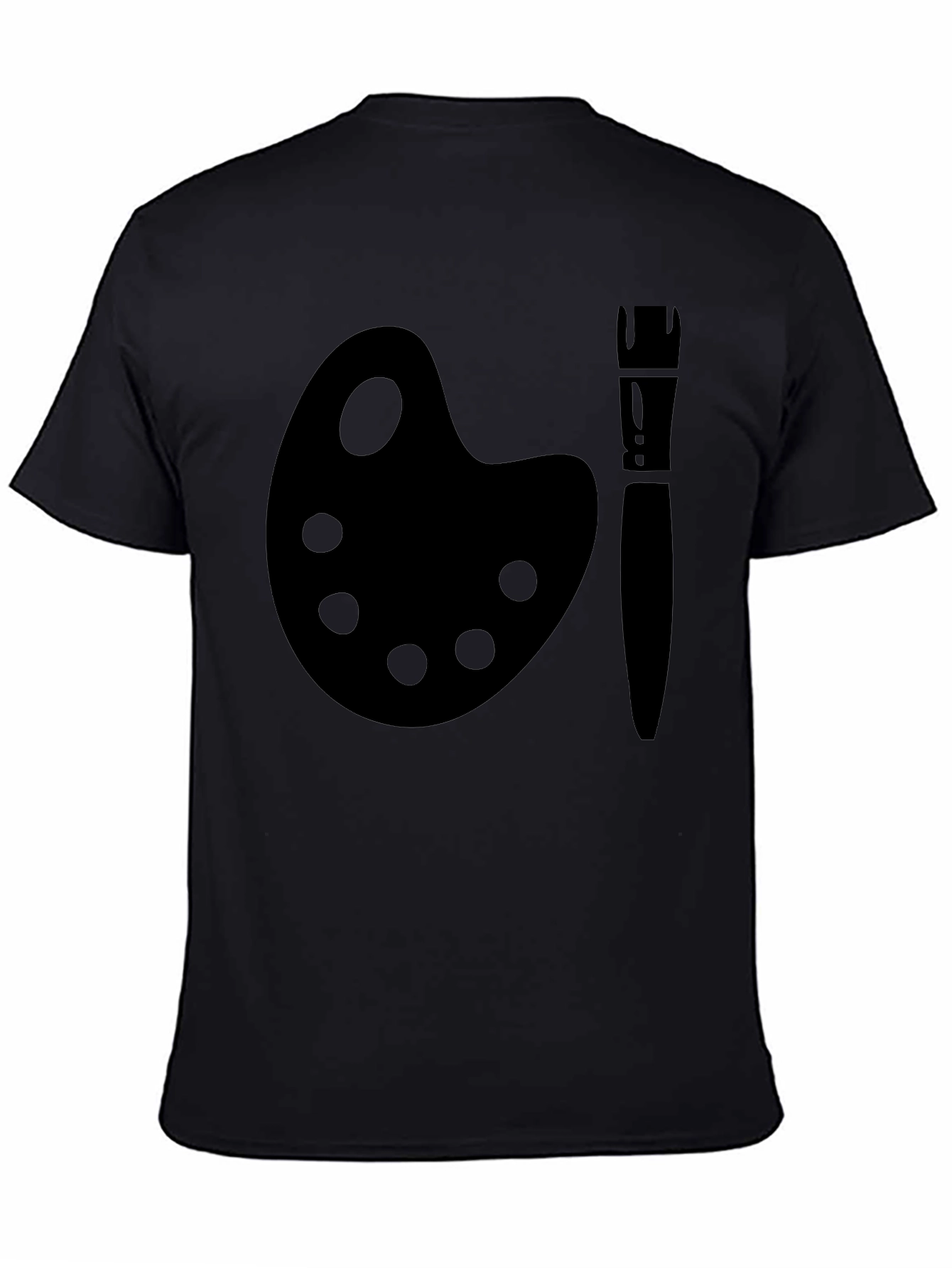 Artist Palette Graphic Tee - Black