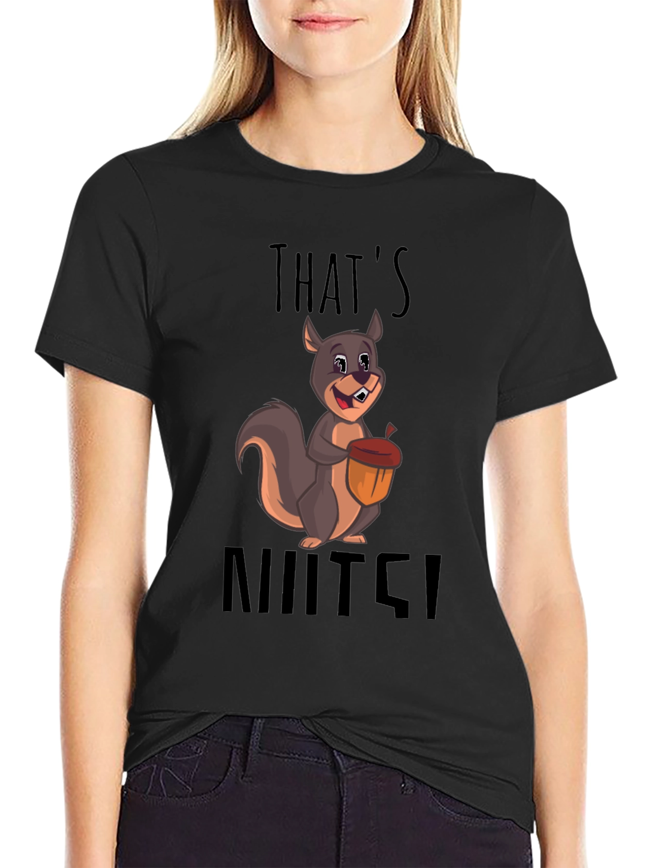 Thats Nuts! Funny Squirrel Graphic Tee