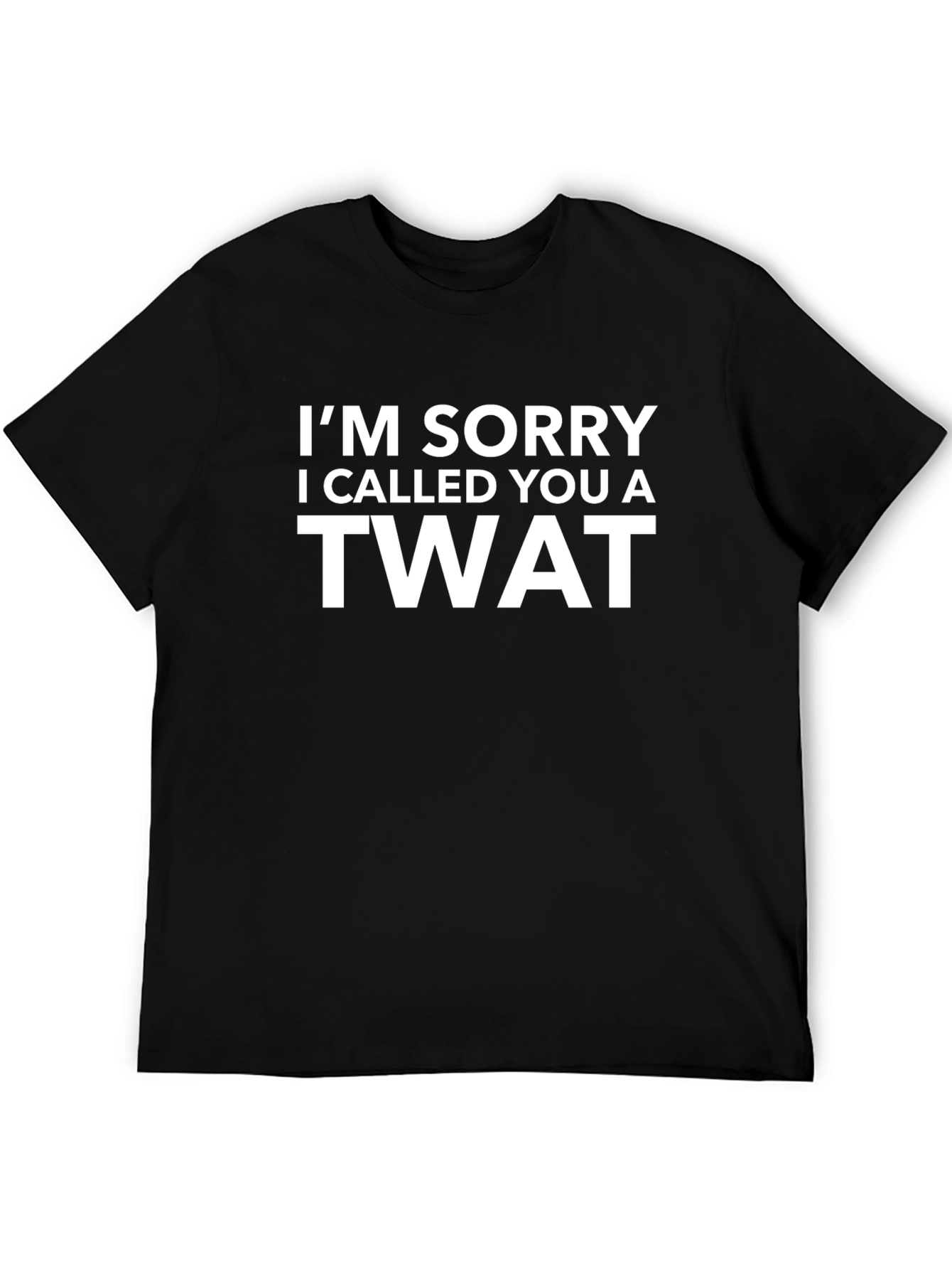 Im Sorry I Called You A Twat T-Shirt