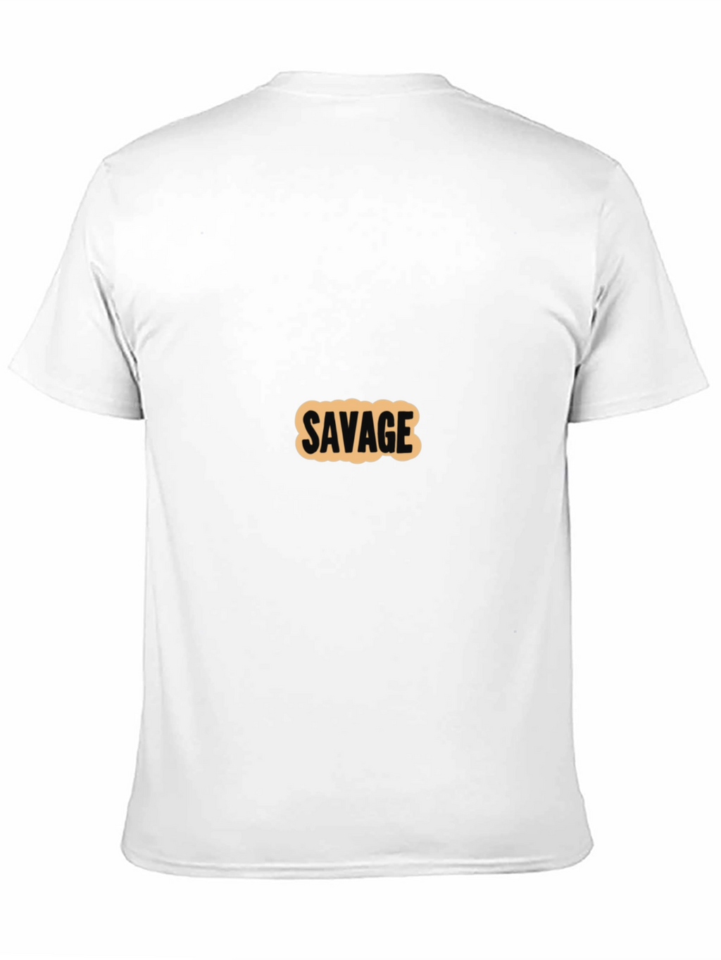 Savage Graphic T-Shirt - Black Cotton Tee