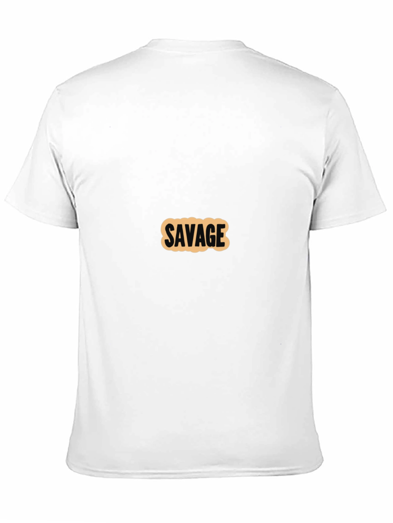Savage Graphic T-Shirt - Black Cotton Tee