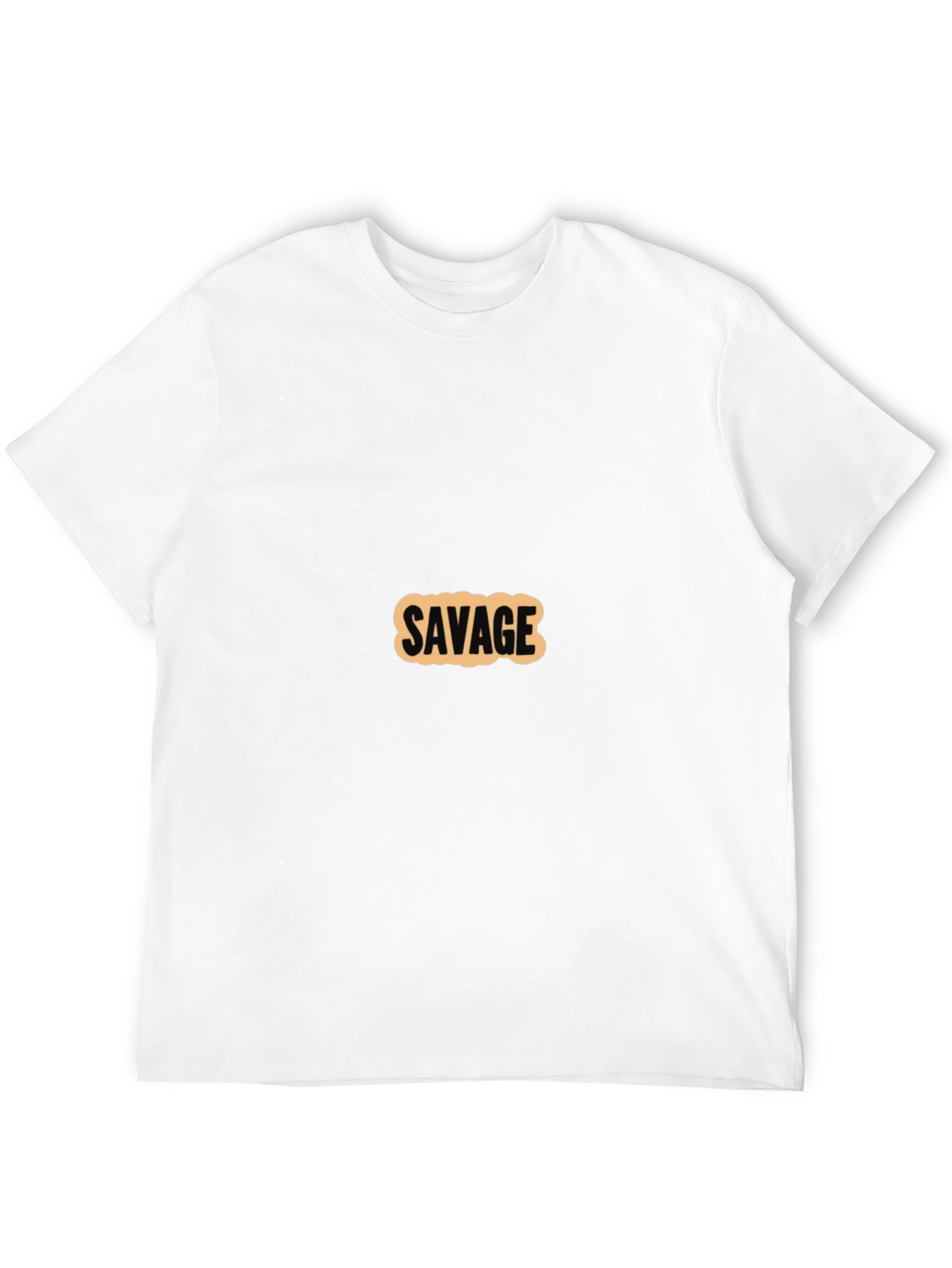 Savage Graphic T-Shirt - Black Cotton Tee