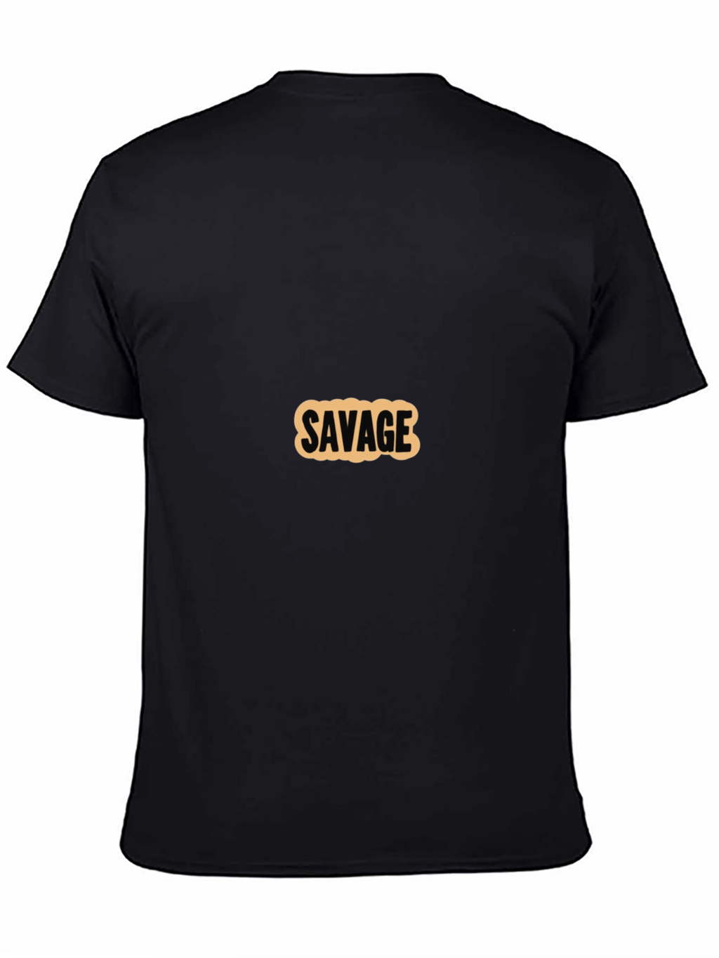 Savage Graphic T-Shirt - Black Cotton Tee