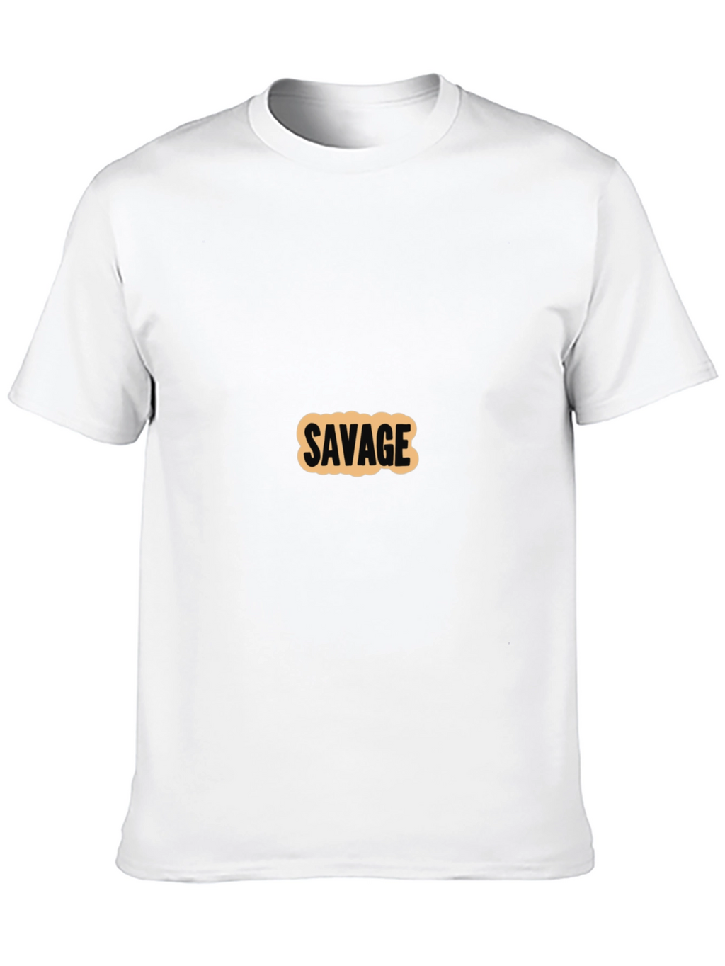 Savage Graphic T-Shirt - Black Cotton Tee