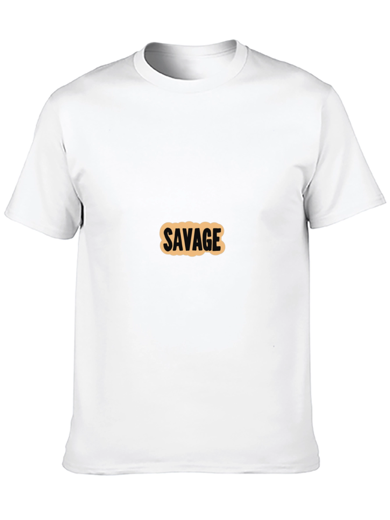 Savage Graphic T-Shirt - Black Cotton Tee