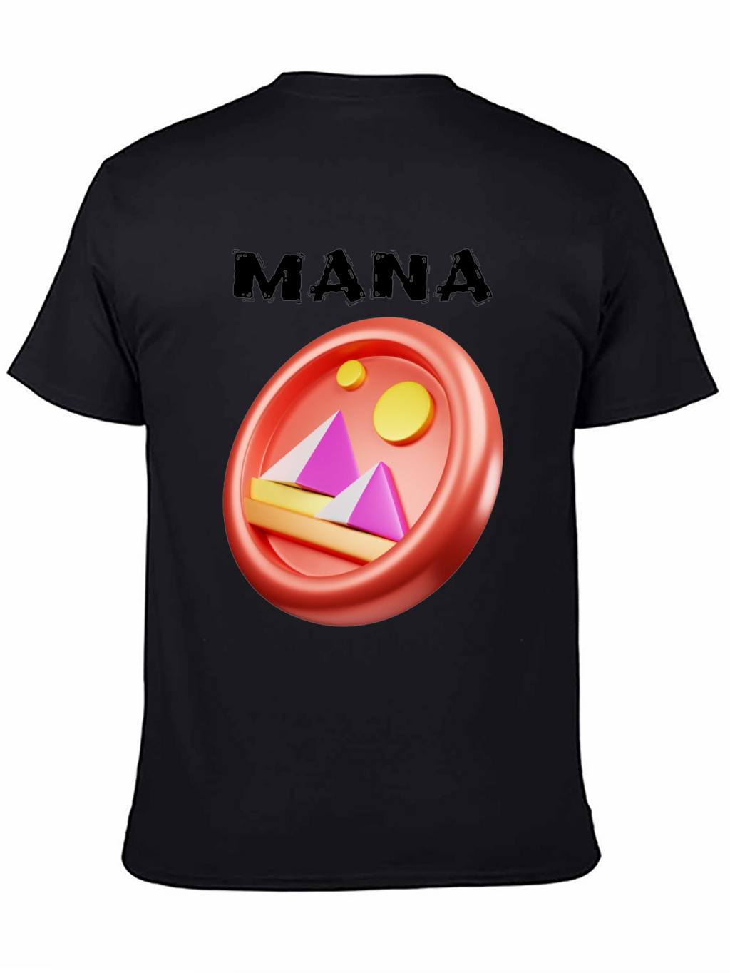 Mana Crypto T-Shirt - Decentraland Metaverse