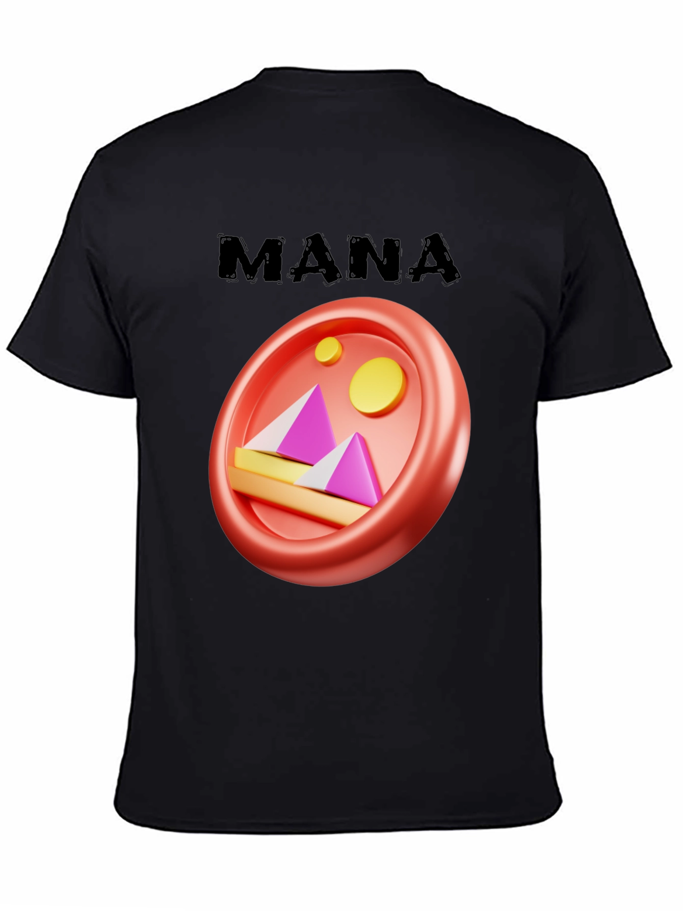 Mana Crypto T-Shirt - Decentraland Metaverse
