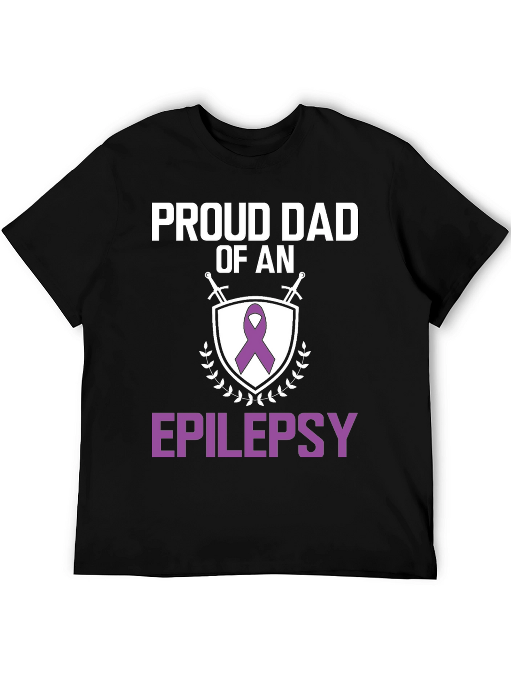 Proud Dad of an Epilepsy Awareness T-Shirt