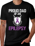 Proud Dad of an Epilepsy Awareness T-Shirt