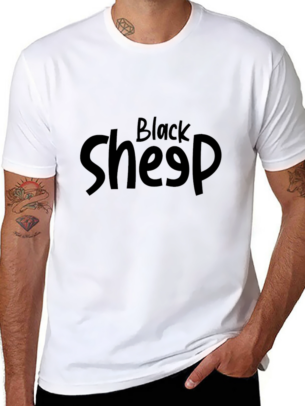 Black Sheep T-Shirt - Bold & Unique Design