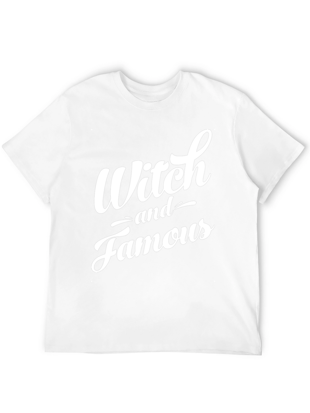Witch and Famous Black Graphic T-Shirt
