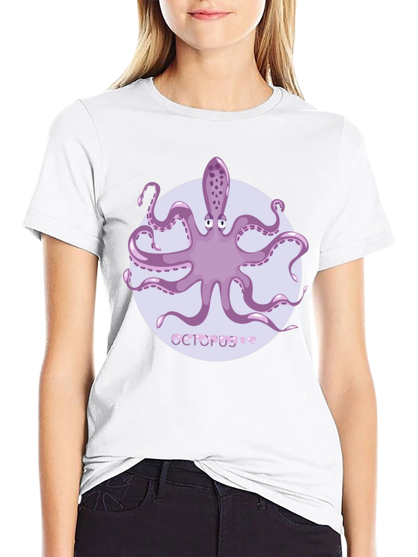 Octopus Graphic Tee - Unique Sea Life Design