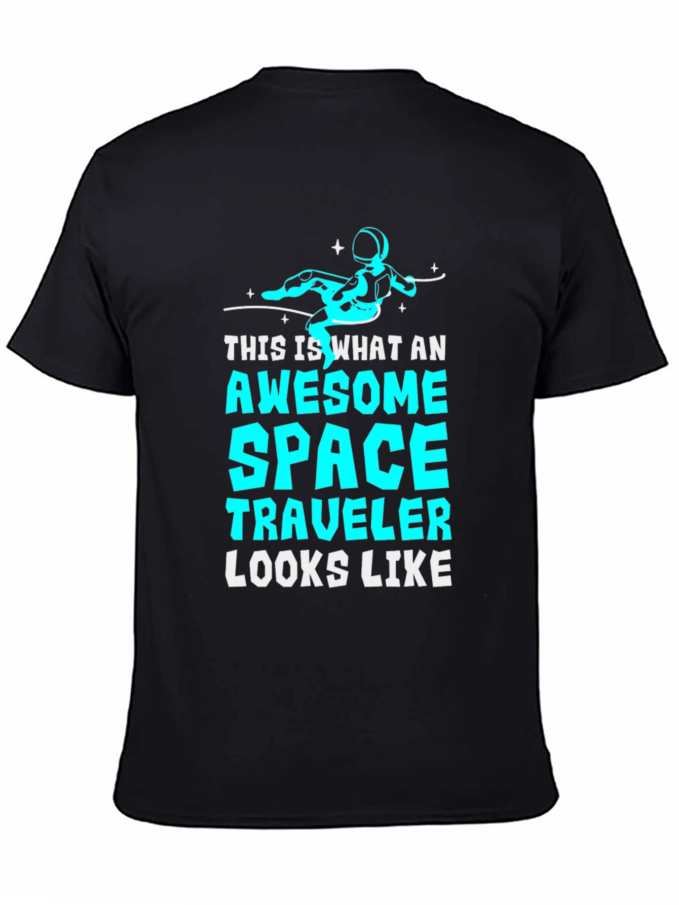 Awesome Space Traveler Graphic T-Shirt