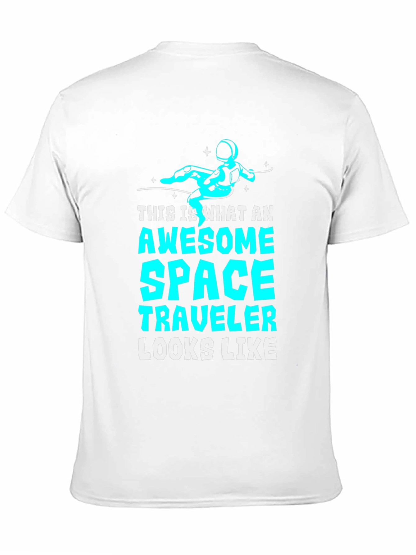 Awesome Space Traveler Graphic T-Shirt