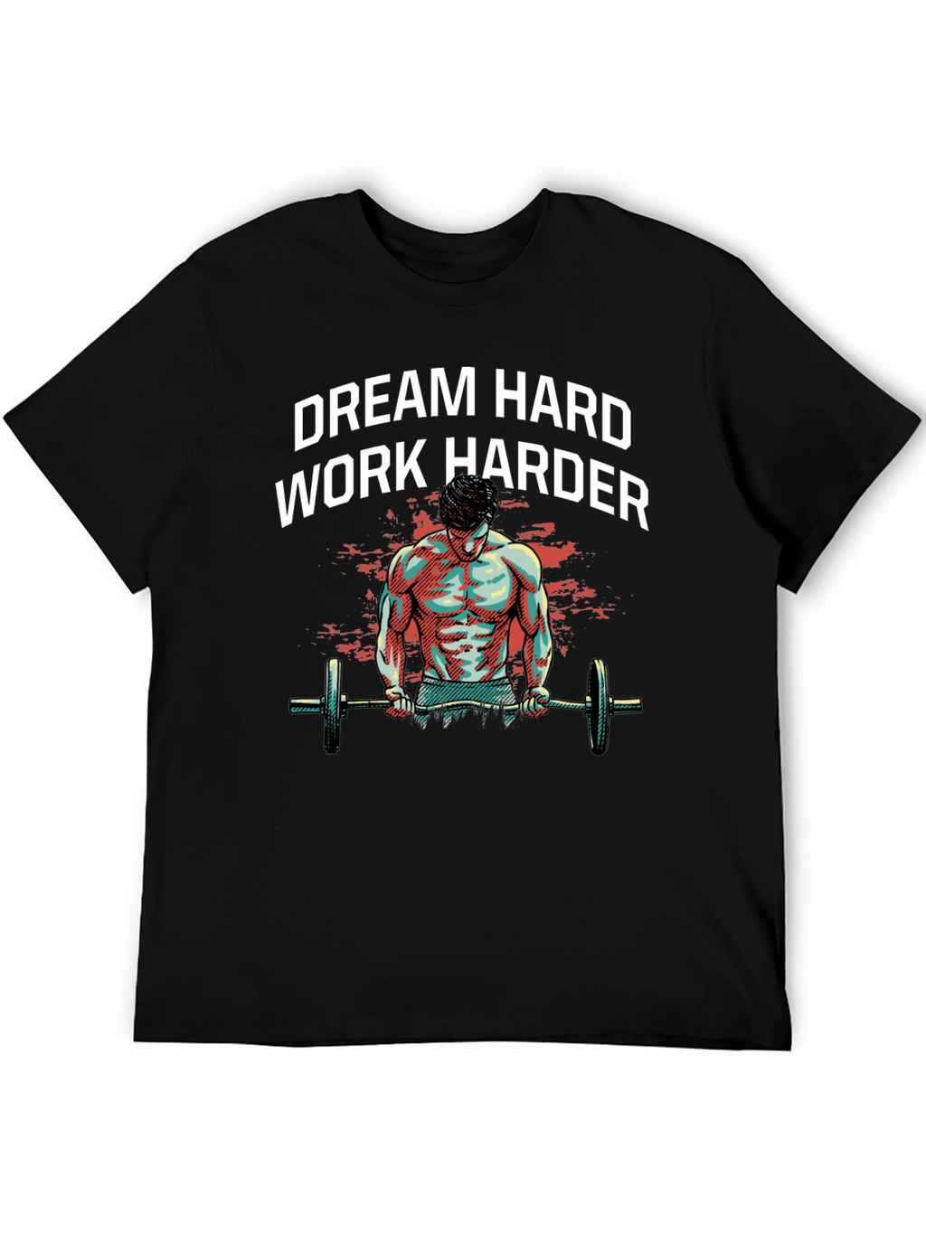 Dream Hard Work Harder Graphic Tee