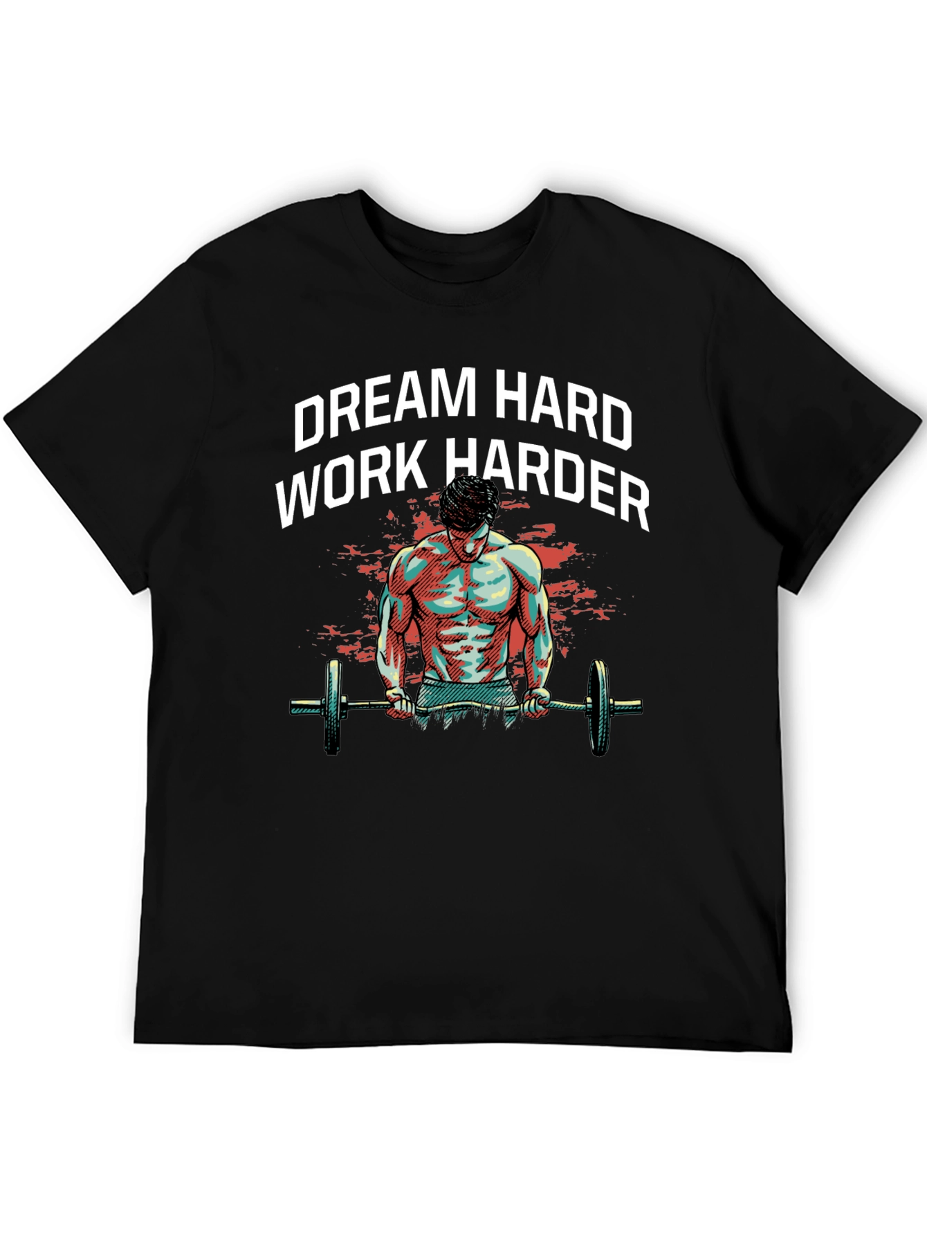 Dream Hard Work Harder Graphic Tee