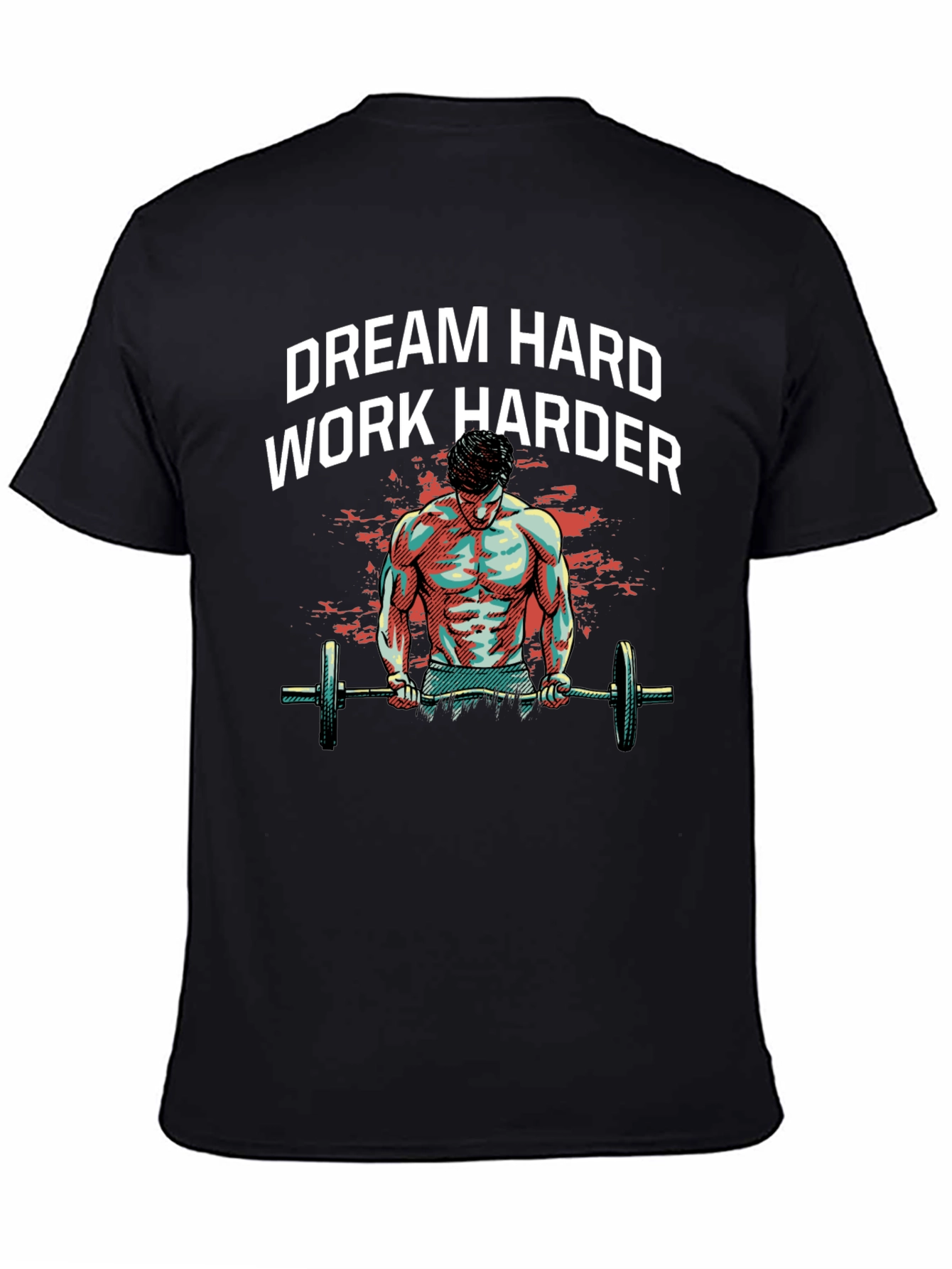 Dream Hard Work Harder Graphic Tee