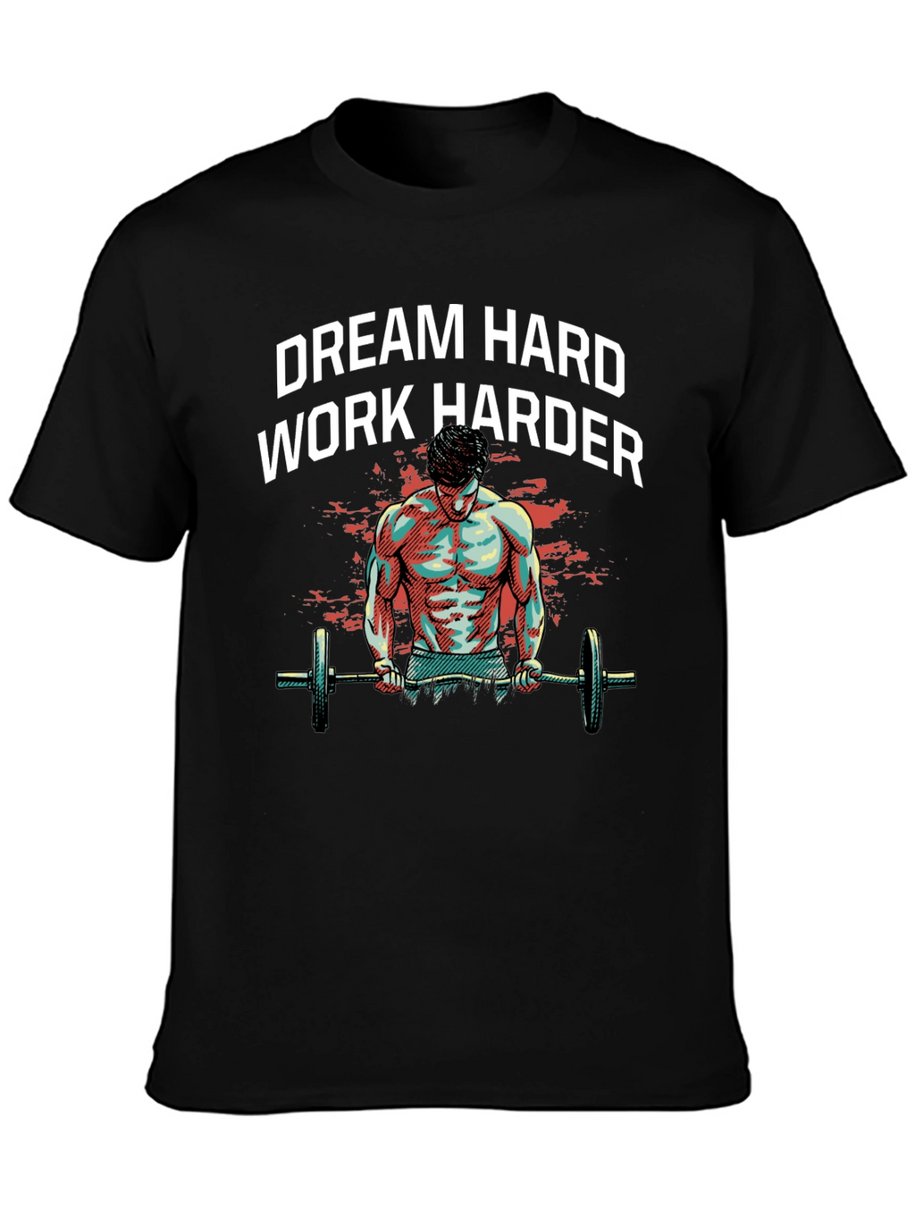 Dream Hard Work Harder Graphic Tee