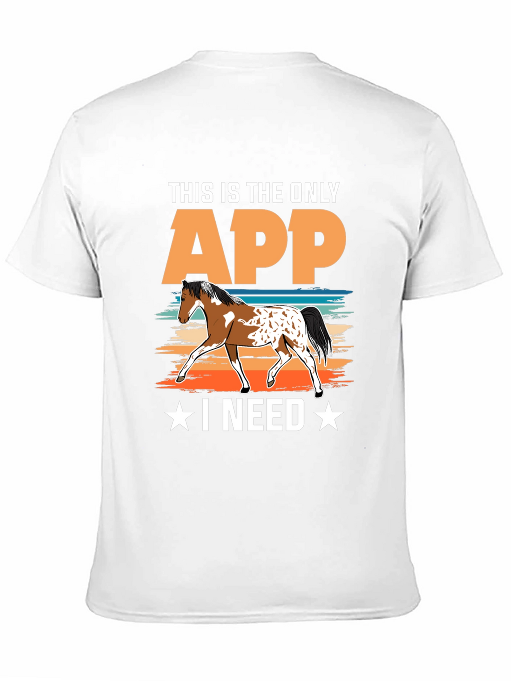Horse App T-Shirt - Equestrian Lover Tee