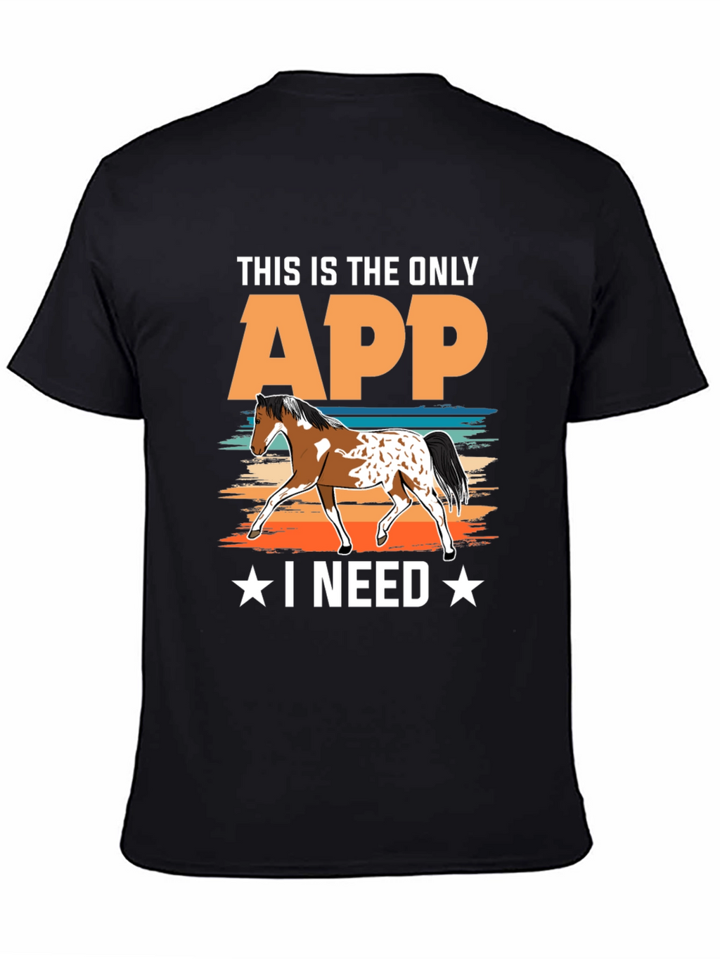 Horse App T-Shirt - Equestrian Lover Tee