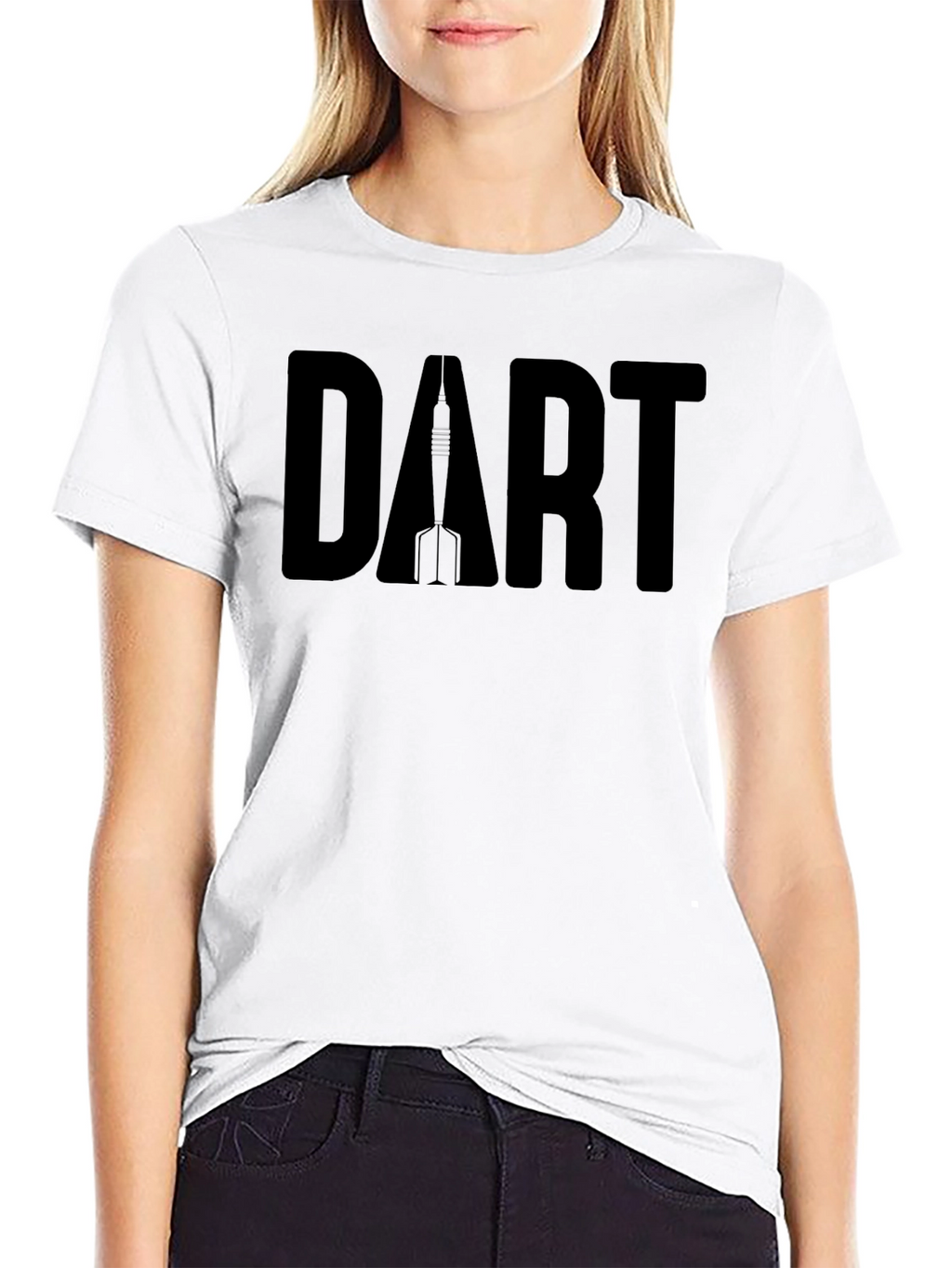 Black Dart Graphic T-Shirt