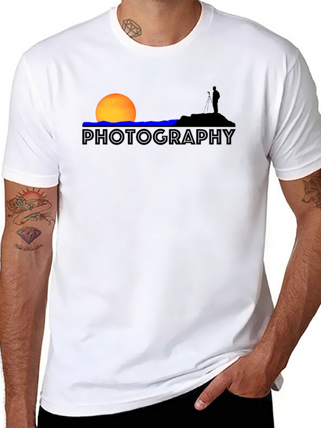 Photography Sunset T-Shirt - Capture the Moment!
