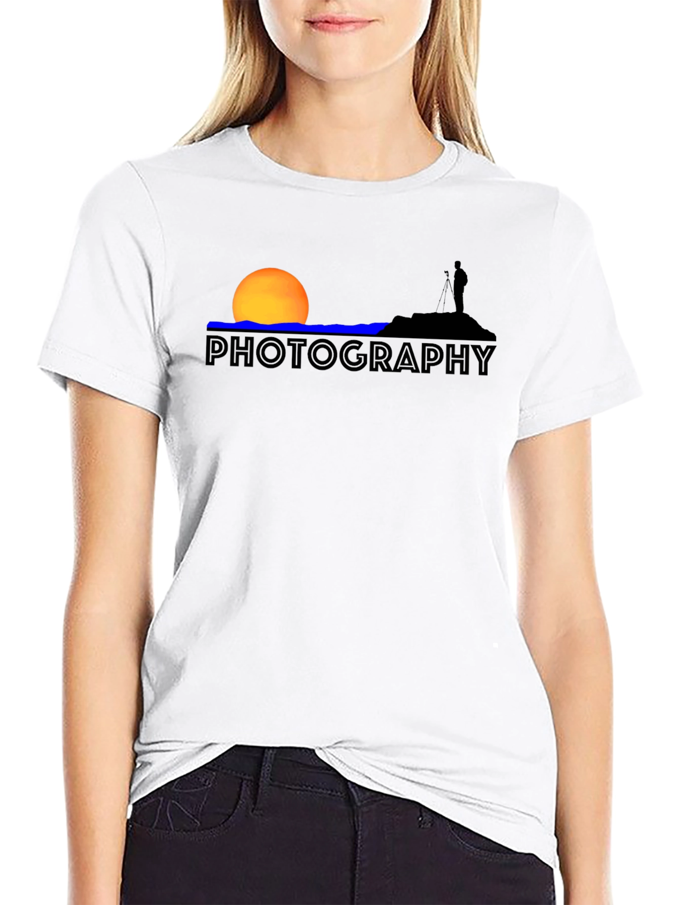Photography Sunset T-Shirt - Capture the Moment!