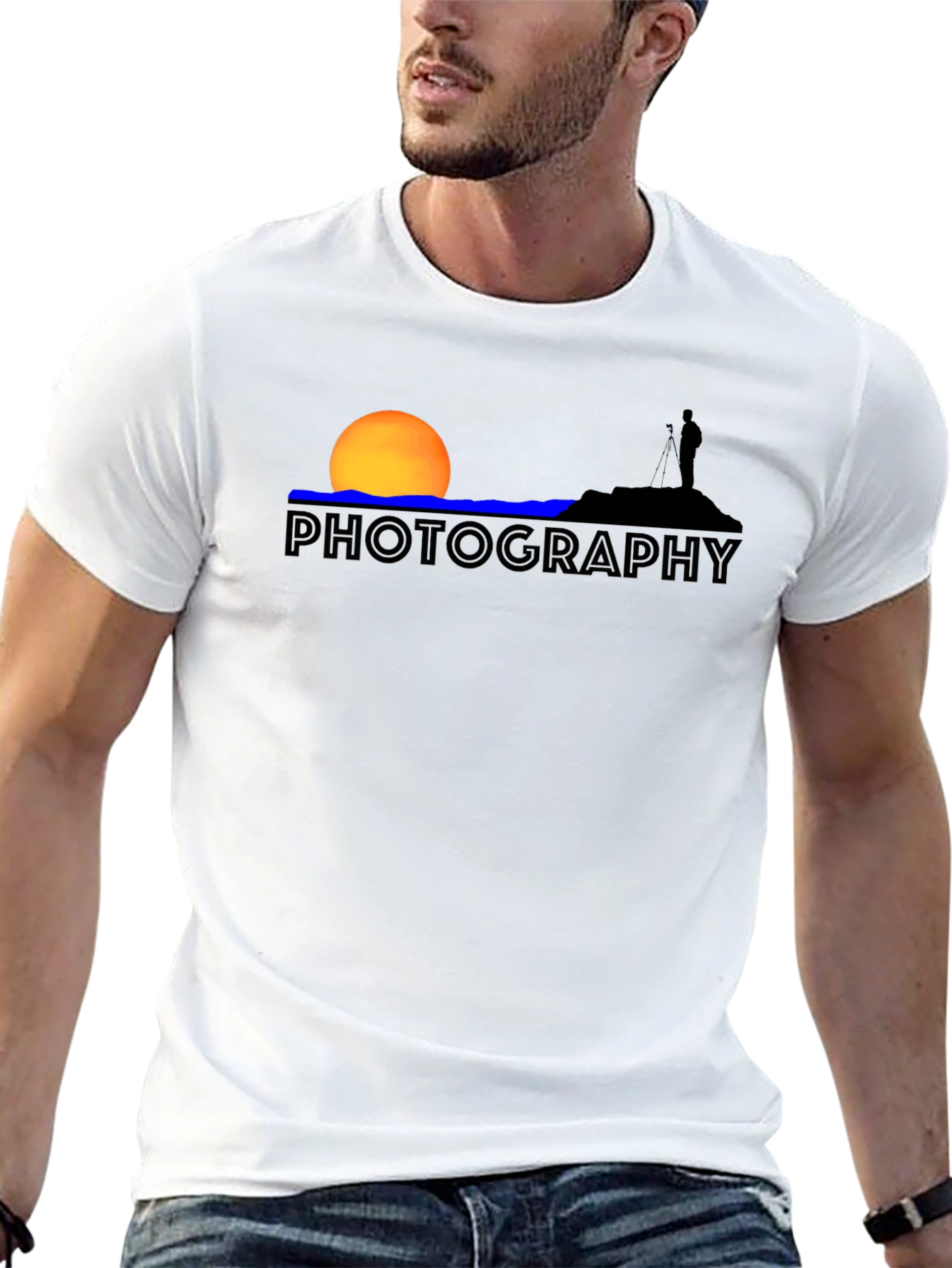Photography Sunset T-Shirt - Capture the Moment!