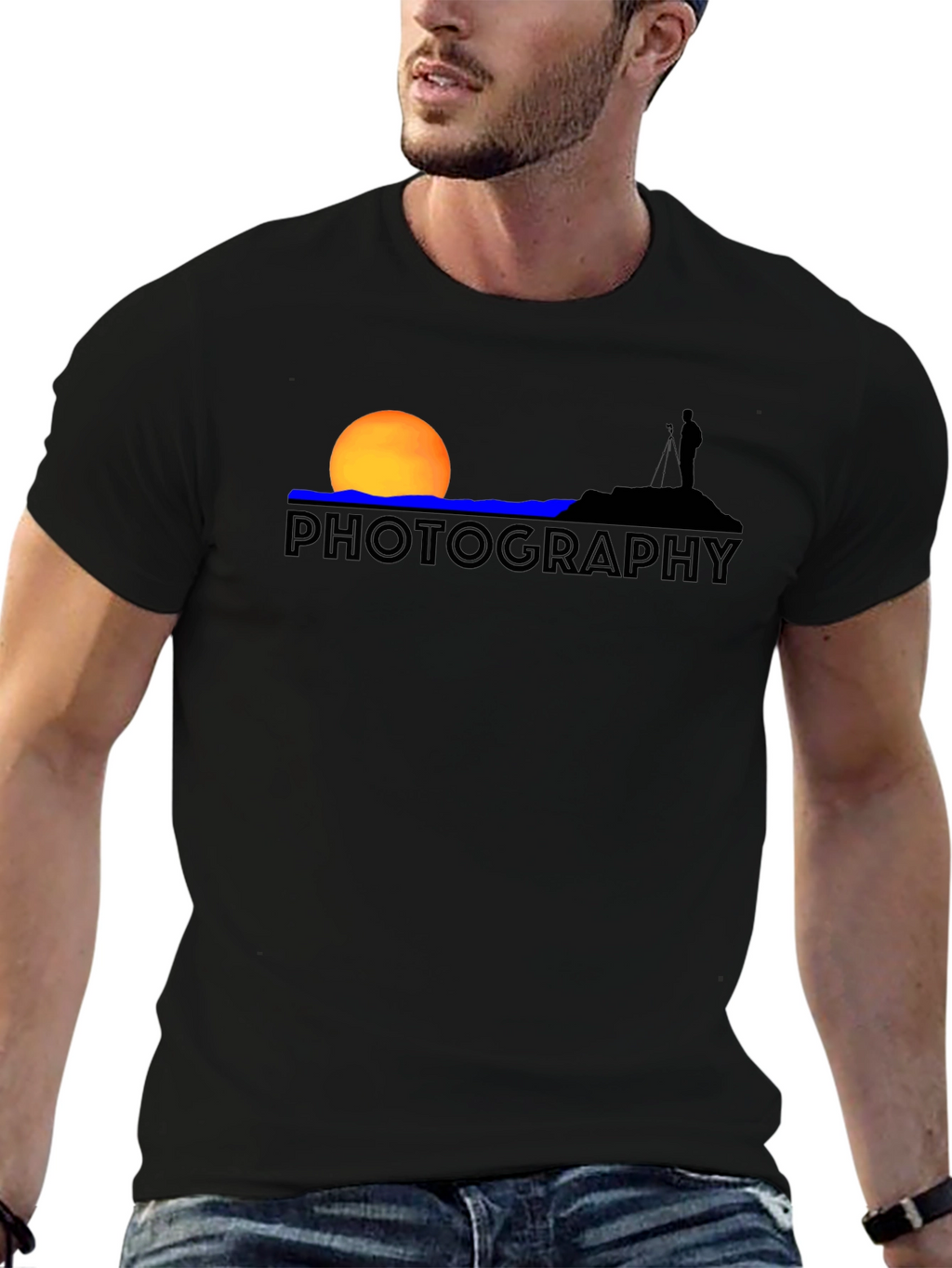 Photography Sunset T-Shirt - Capture the Moment!