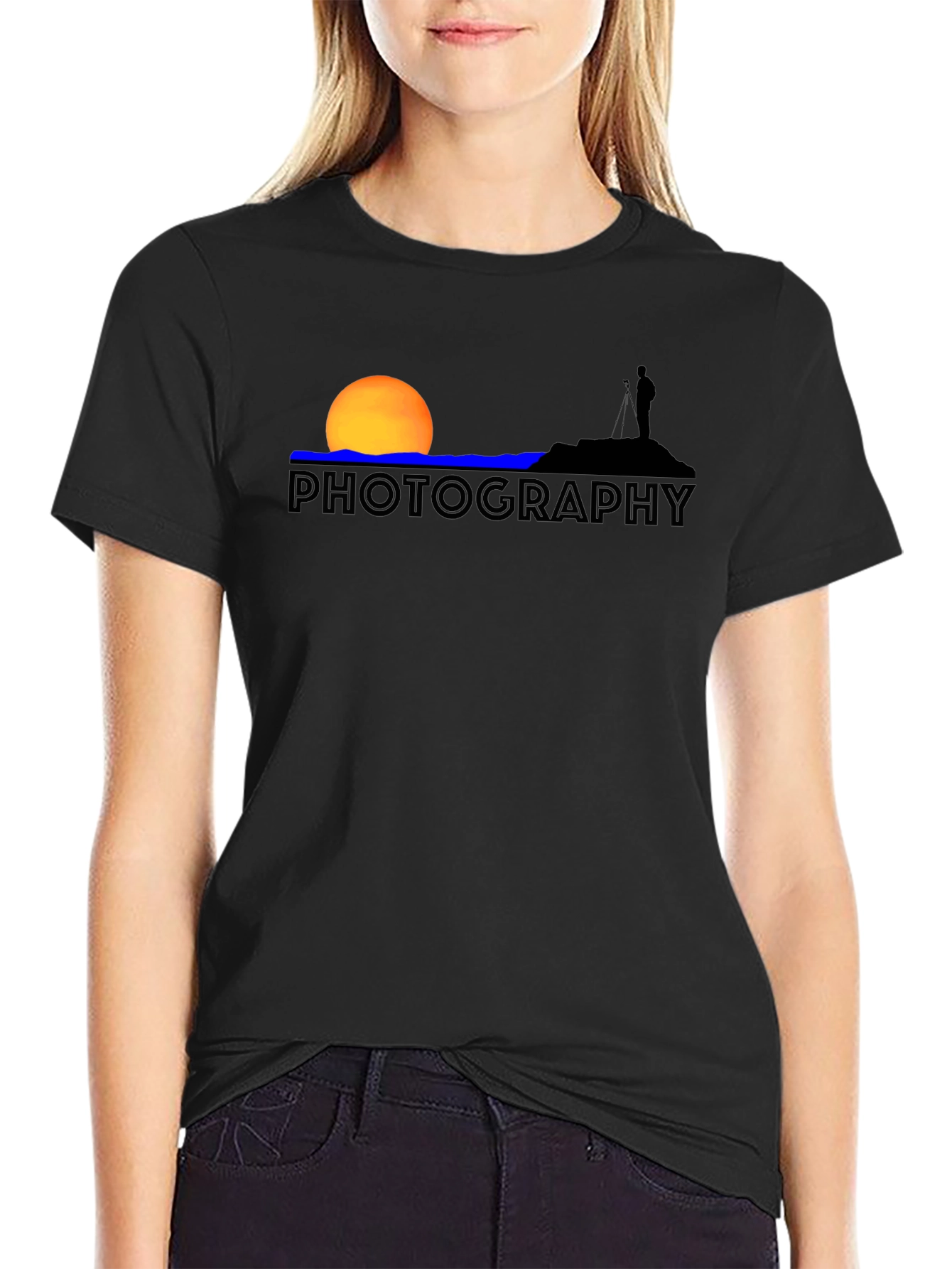 Photography Sunset T-Shirt - Capture the Moment!