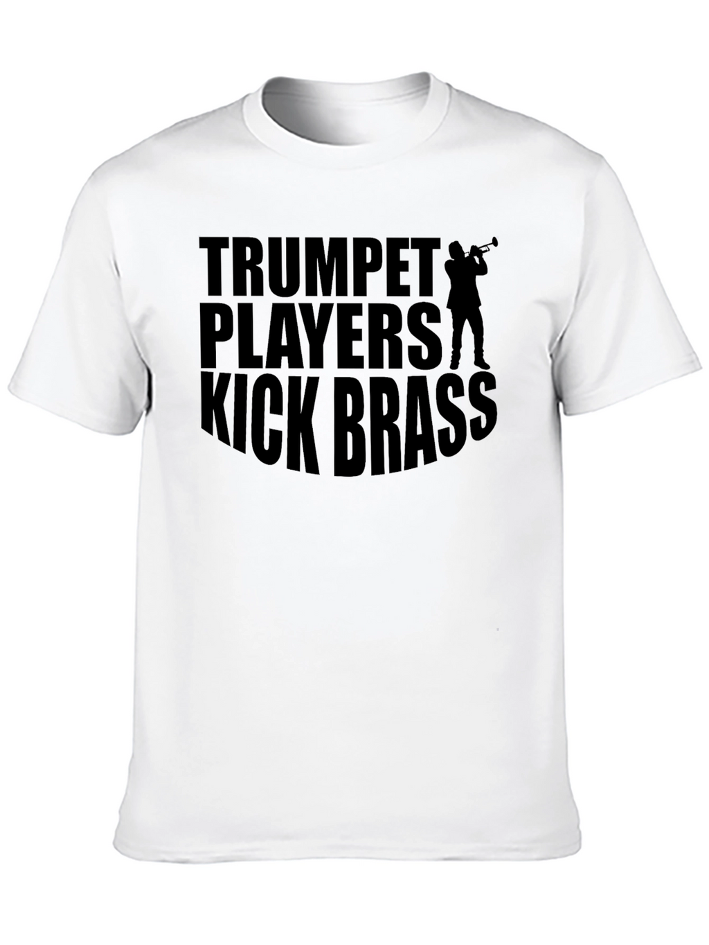 Trumpet Players Kick Brass Graphic T-Shirt