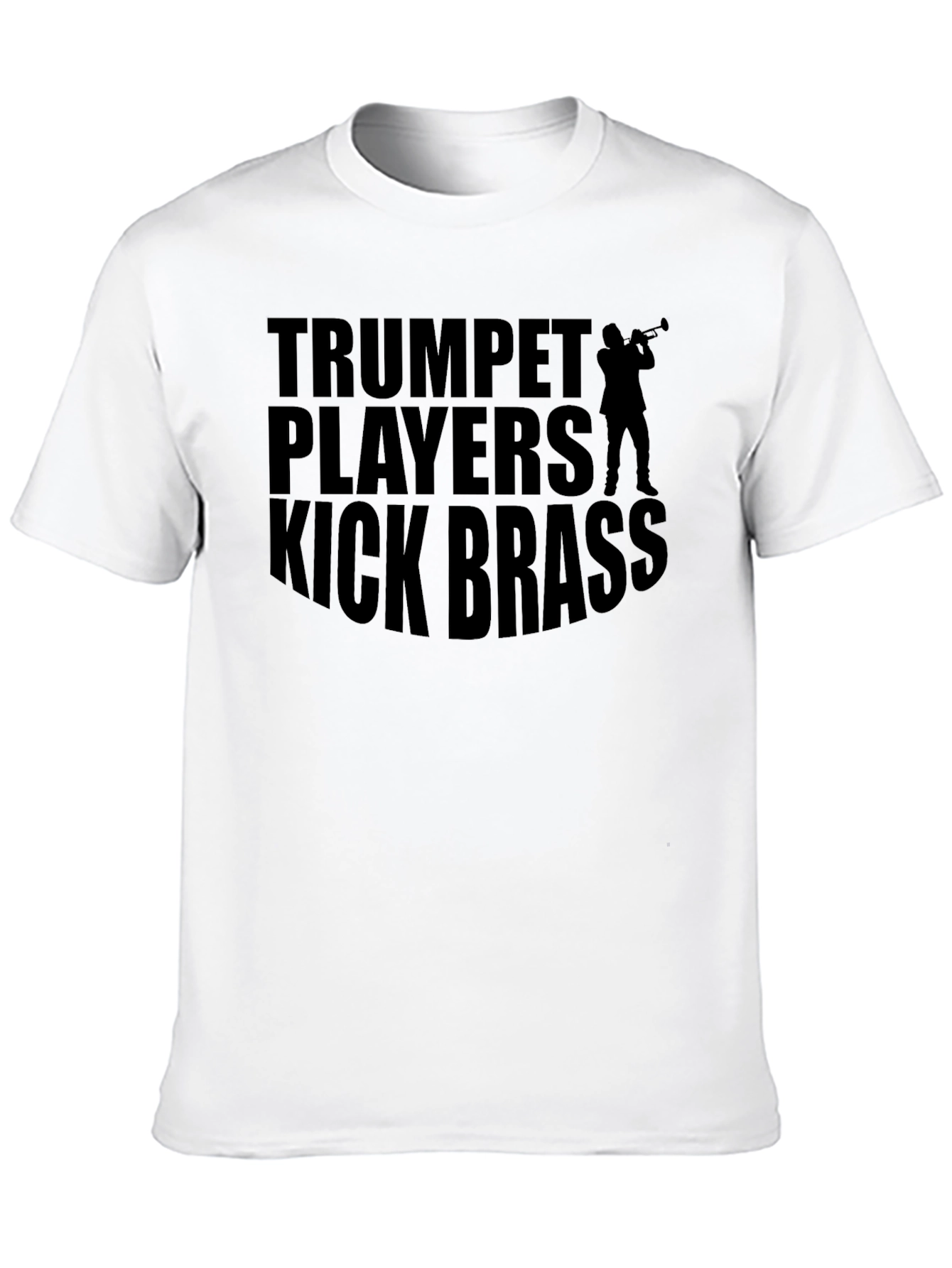 Trumpet Players Kick Brass Graphic T-Shirt