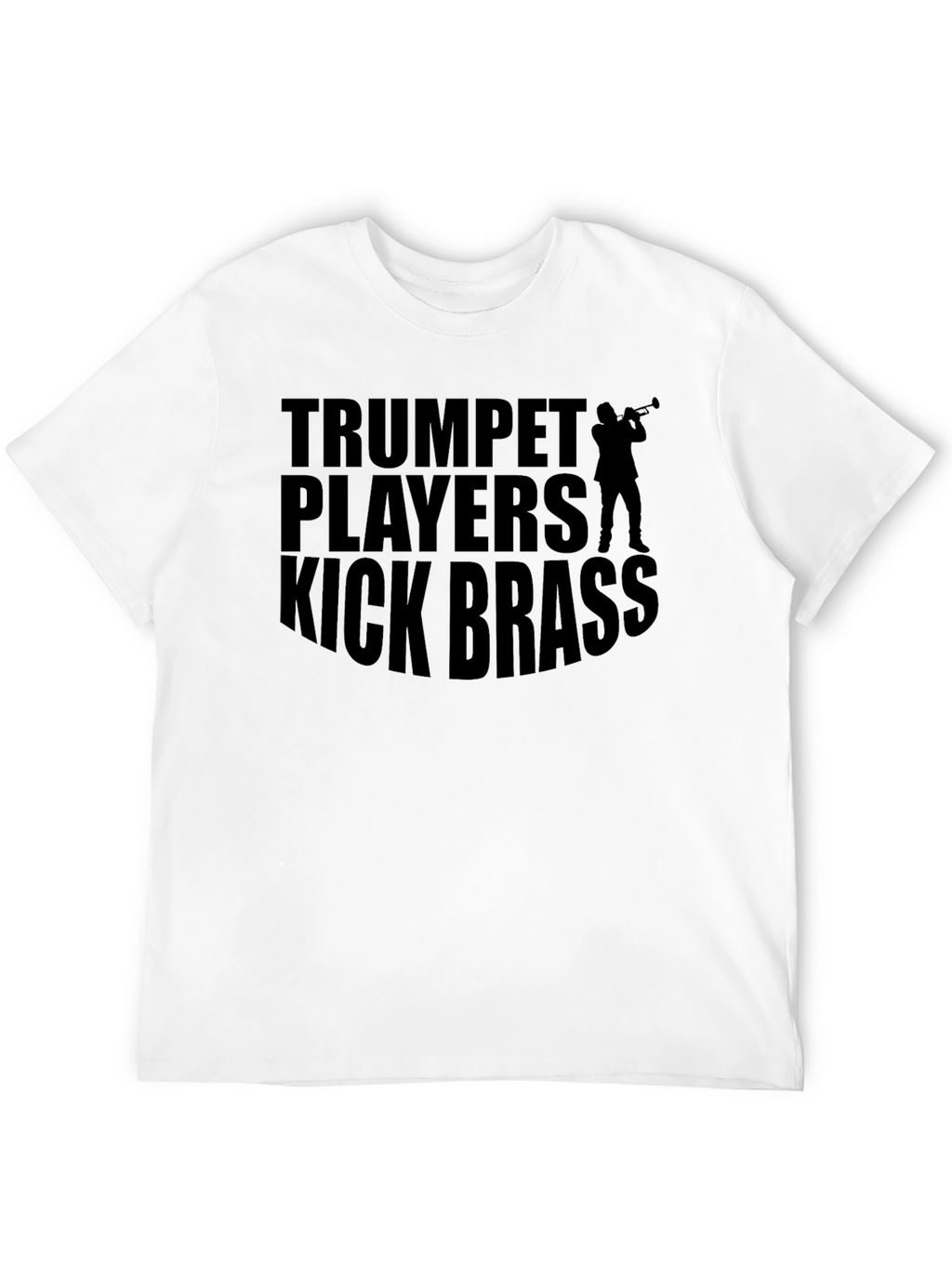 Trumpet Players Kick Brass Graphic T-Shirt