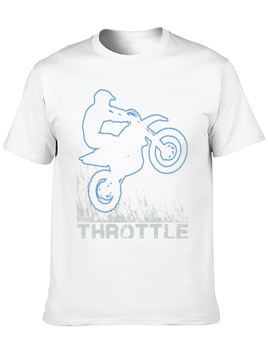 Throttle T-Shirt - Dirt Bike Rider Graphic Tee