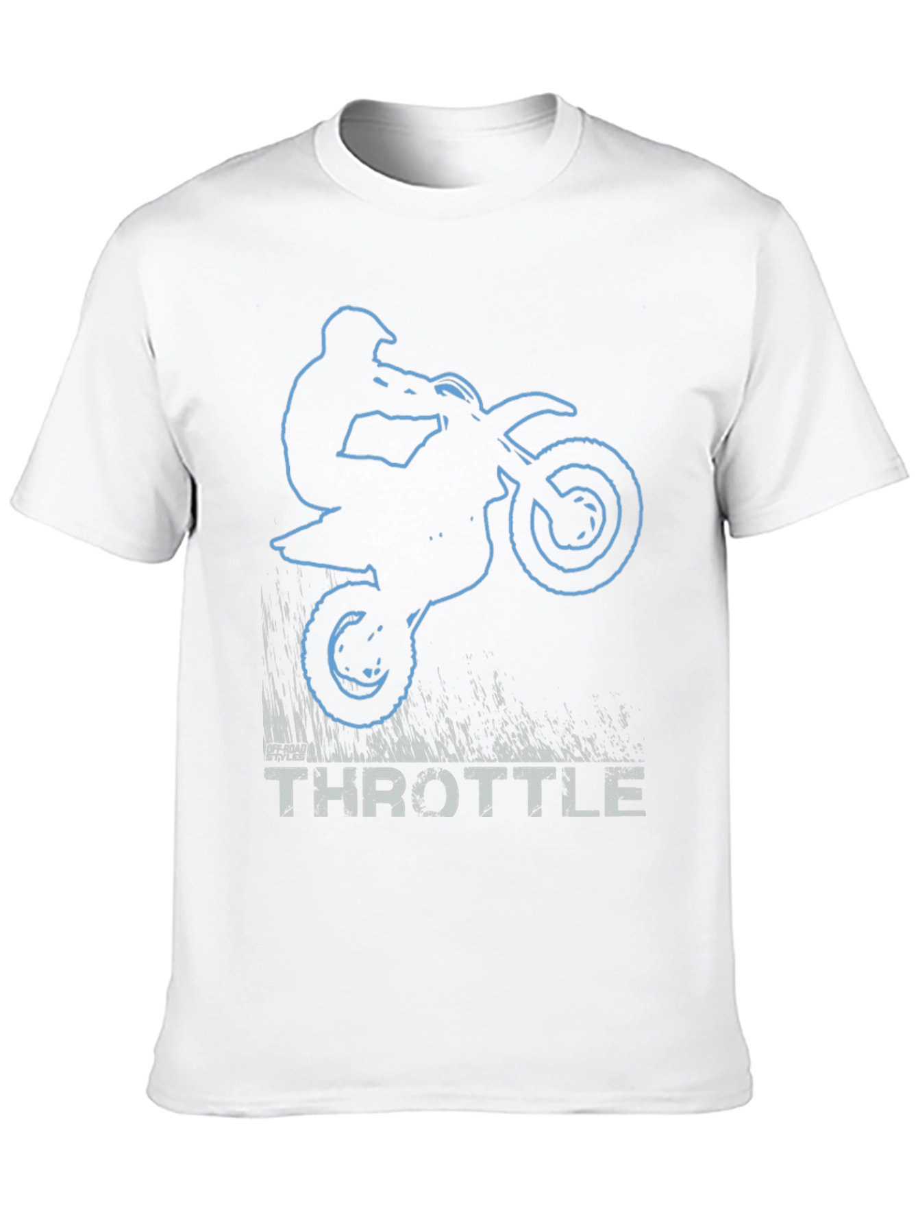 Throttle T-Shirt - Dirt Bike Rider Graphic Tee