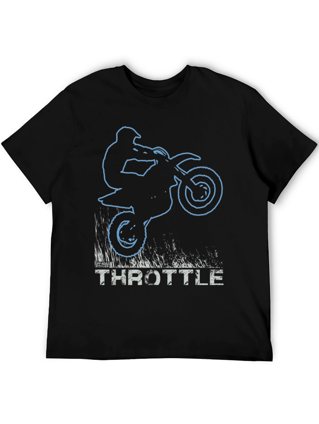 Throttle T-Shirt - Dirt Bike Rider Graphic Tee
