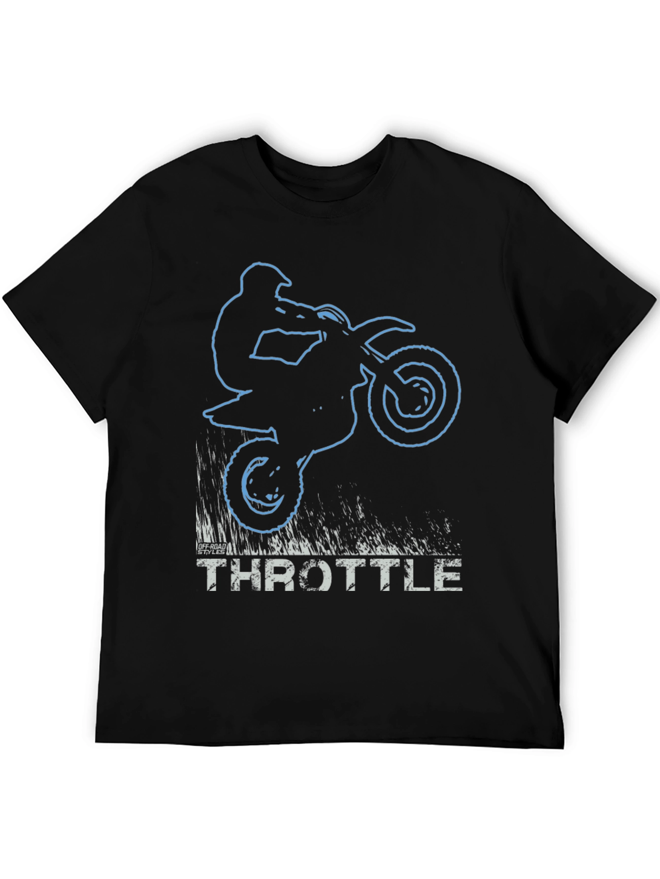 Throttle T-Shirt - Dirt Bike Rider Graphic Tee