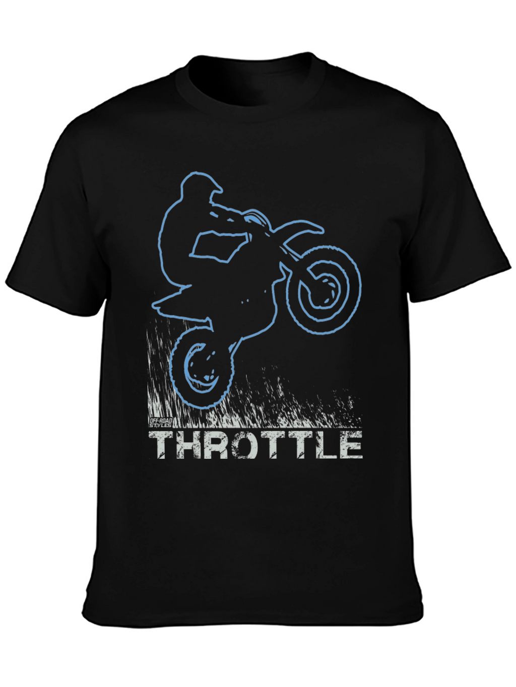 Throttle T-Shirt - Dirt Bike Rider Graphic Tee