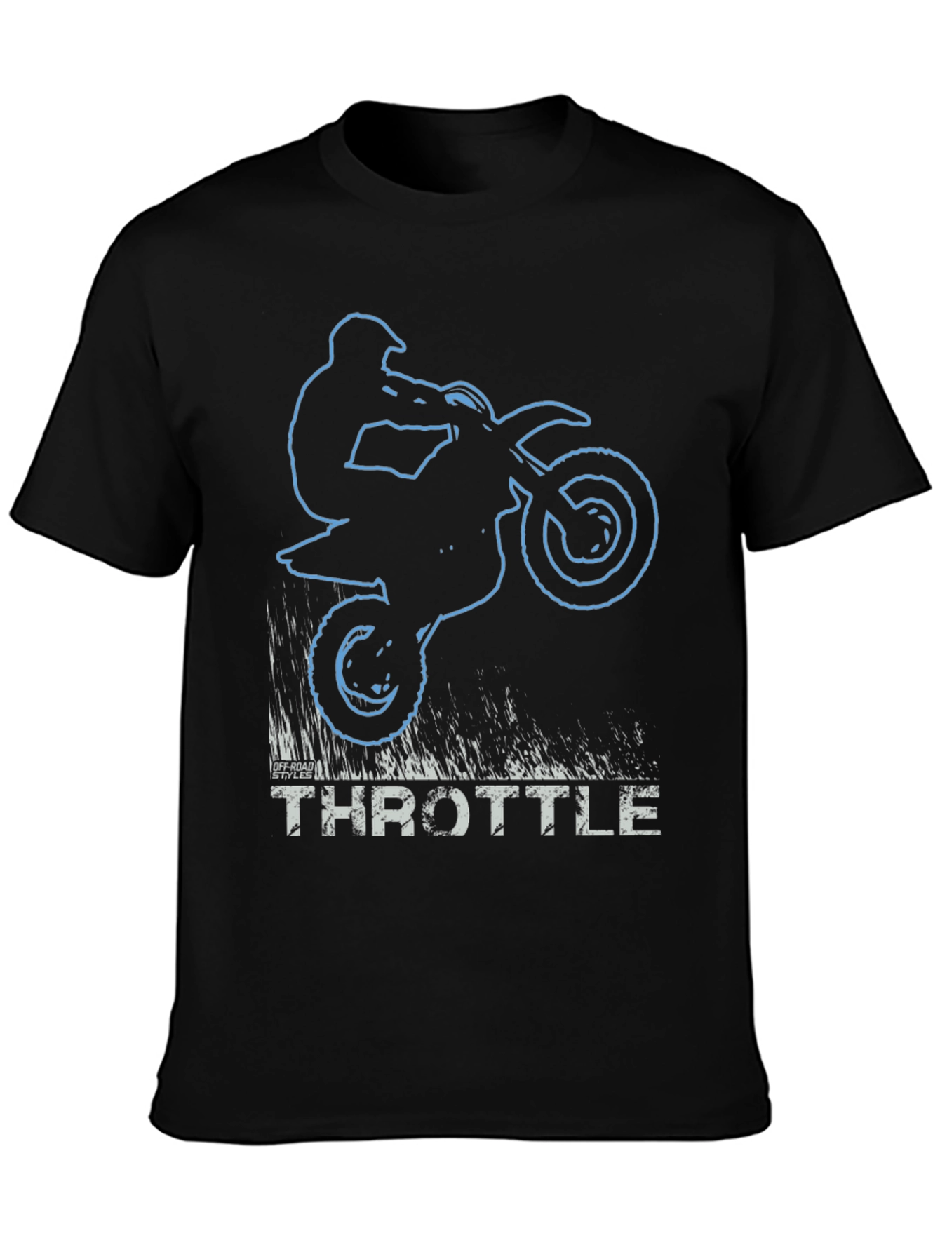 Throttle T-Shirt - Dirt Bike Rider Graphic Tee