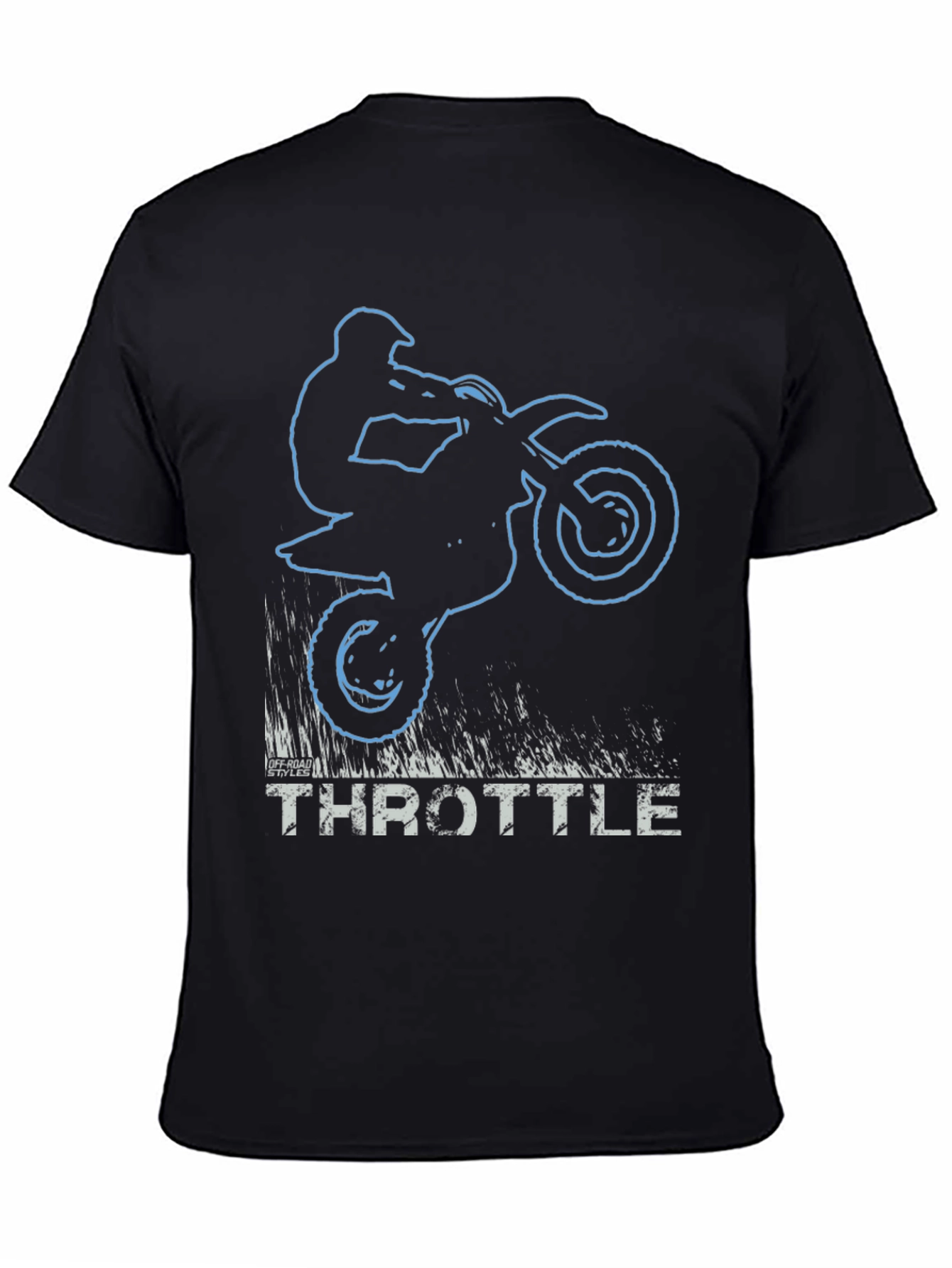 Throttle T-Shirt - Dirt Bike Rider Graphic Tee
