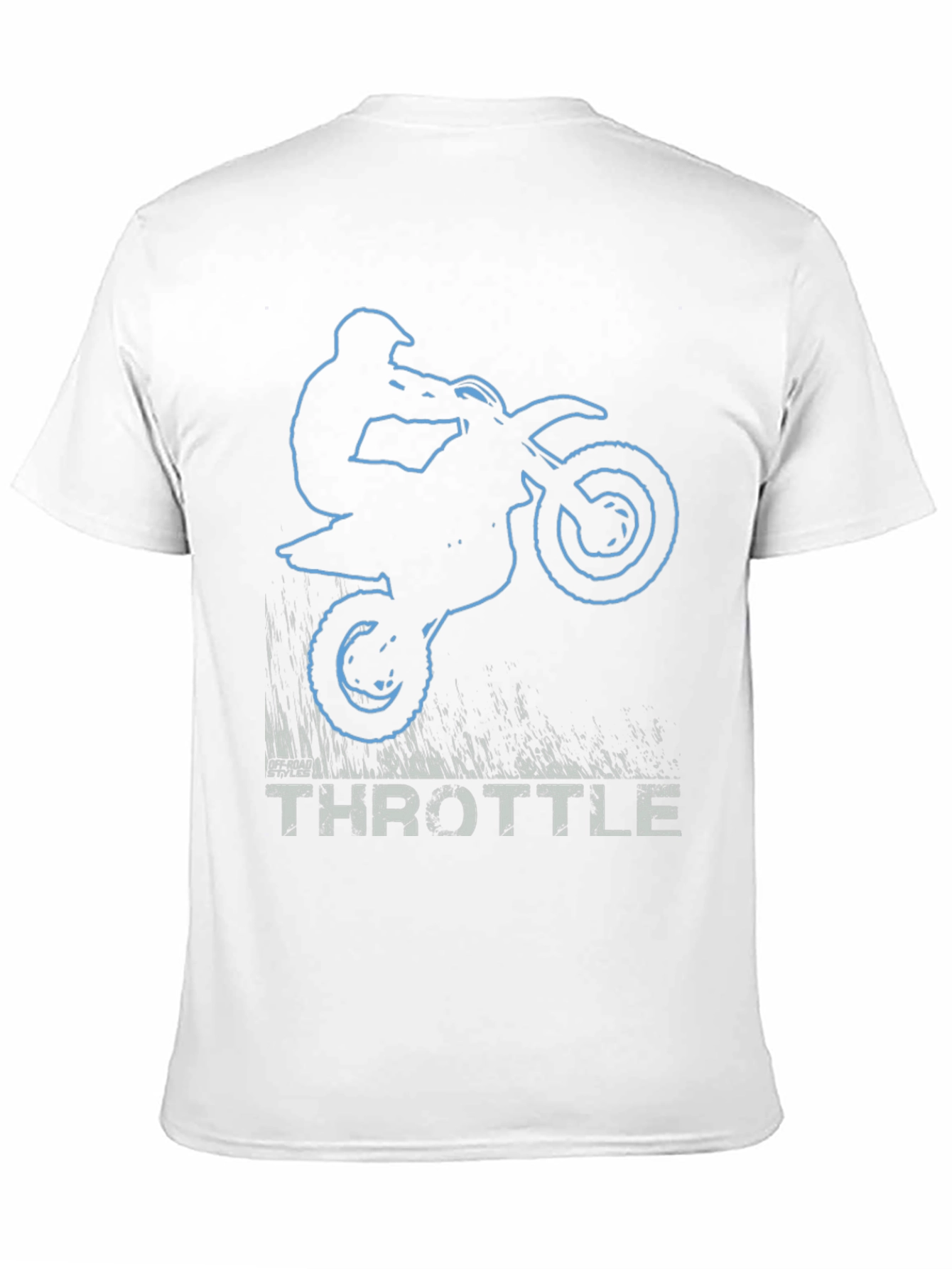 Throttle T-Shirt - Dirt Bike Rider Graphic Tee